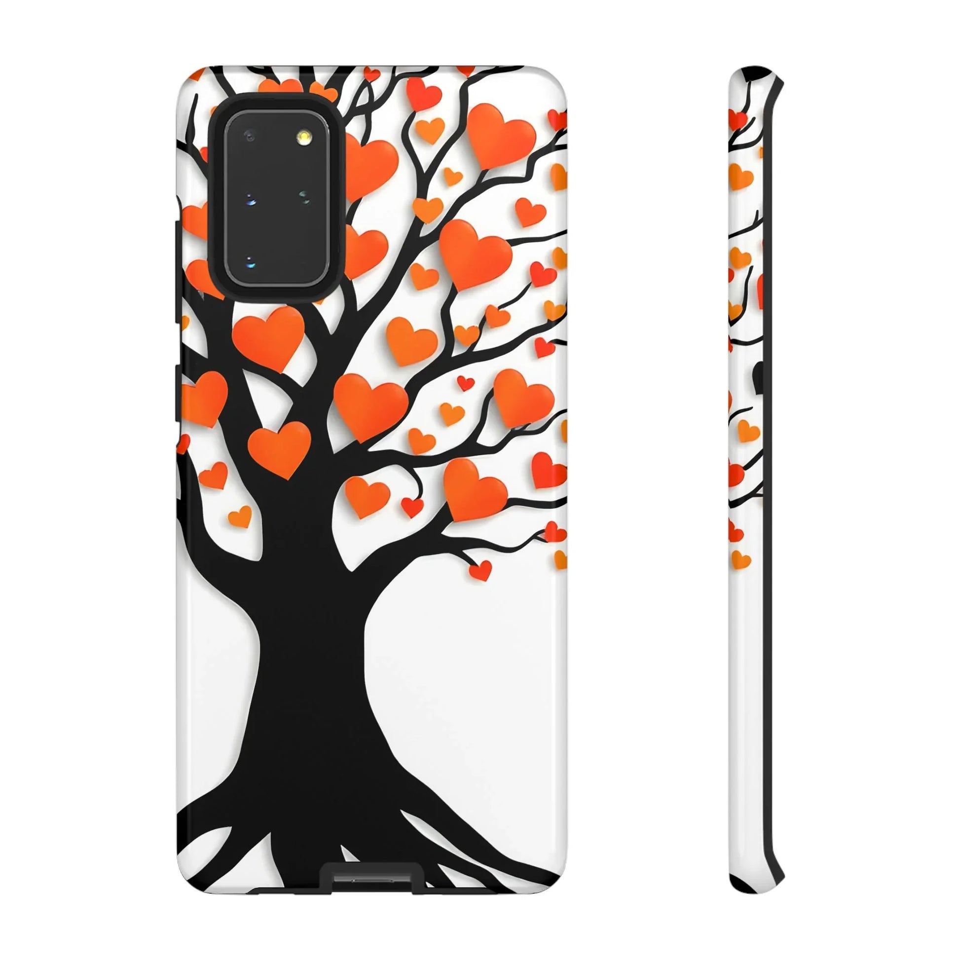 Heart Design Phone Case for iPhone 11–17 and Galaxy S20–S25 - KARARMDESIGN