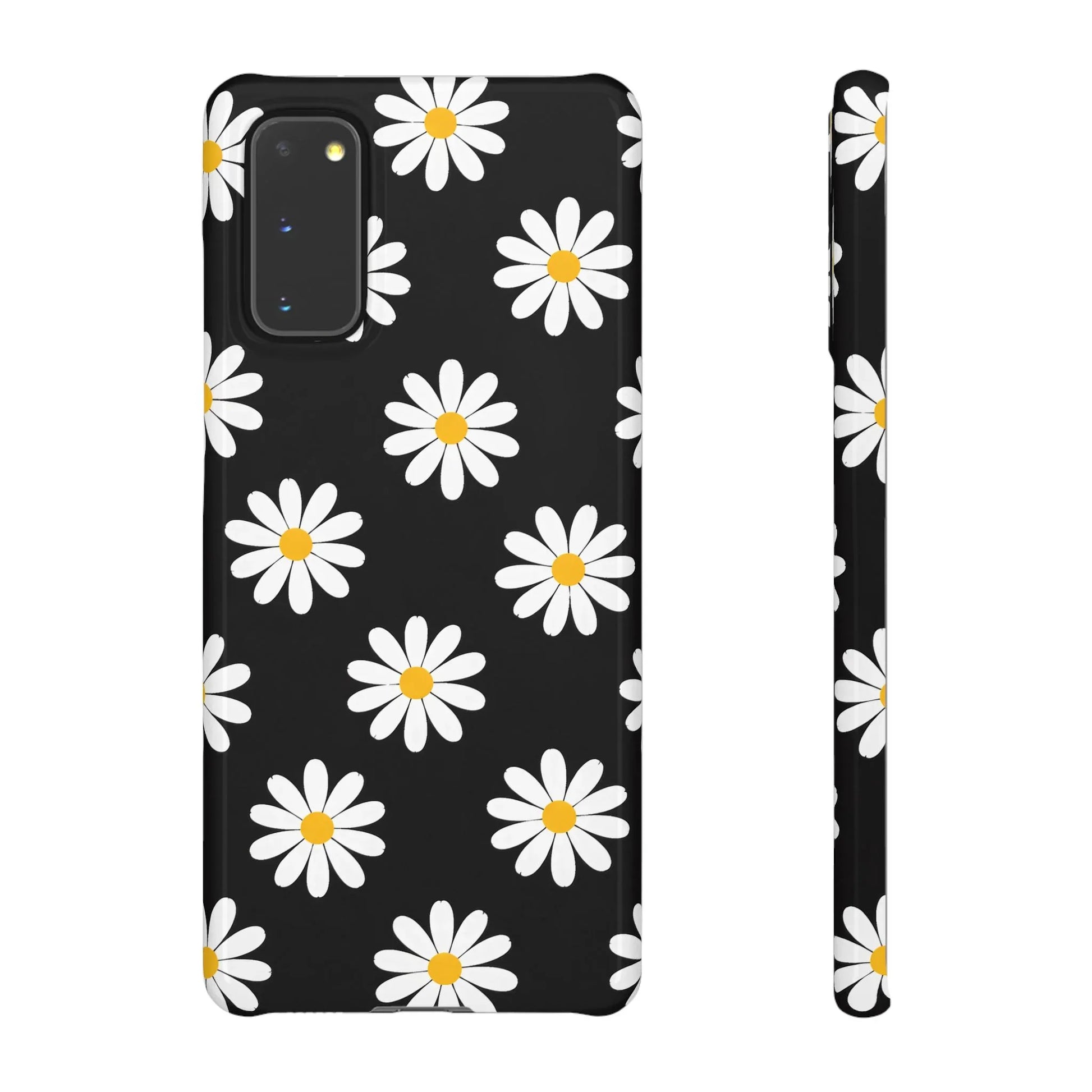 Daisy Charm Phone Case for iPhone 11-17 and Galaxy S20-S25 - KARARMDESIGN