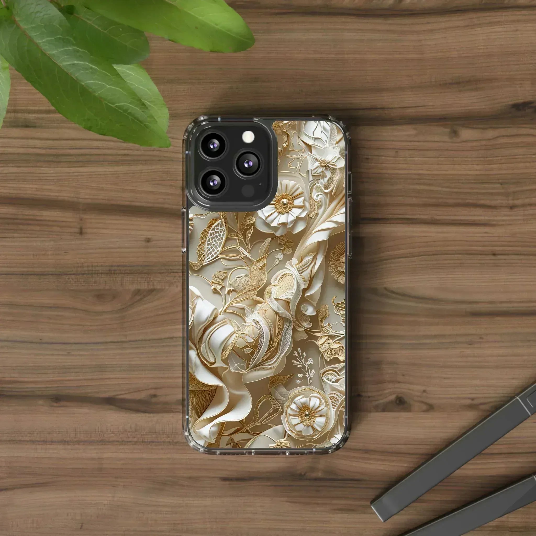 Minimalist Clear Phone Case for iPhone 12-16 and Samsung Galaxy S21 - KARARMDESIGN