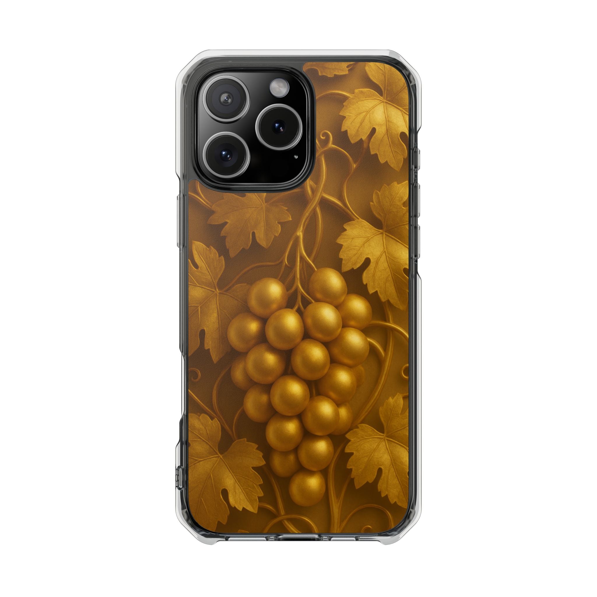 Golden Grapes Phone Case for iPhone 14-17