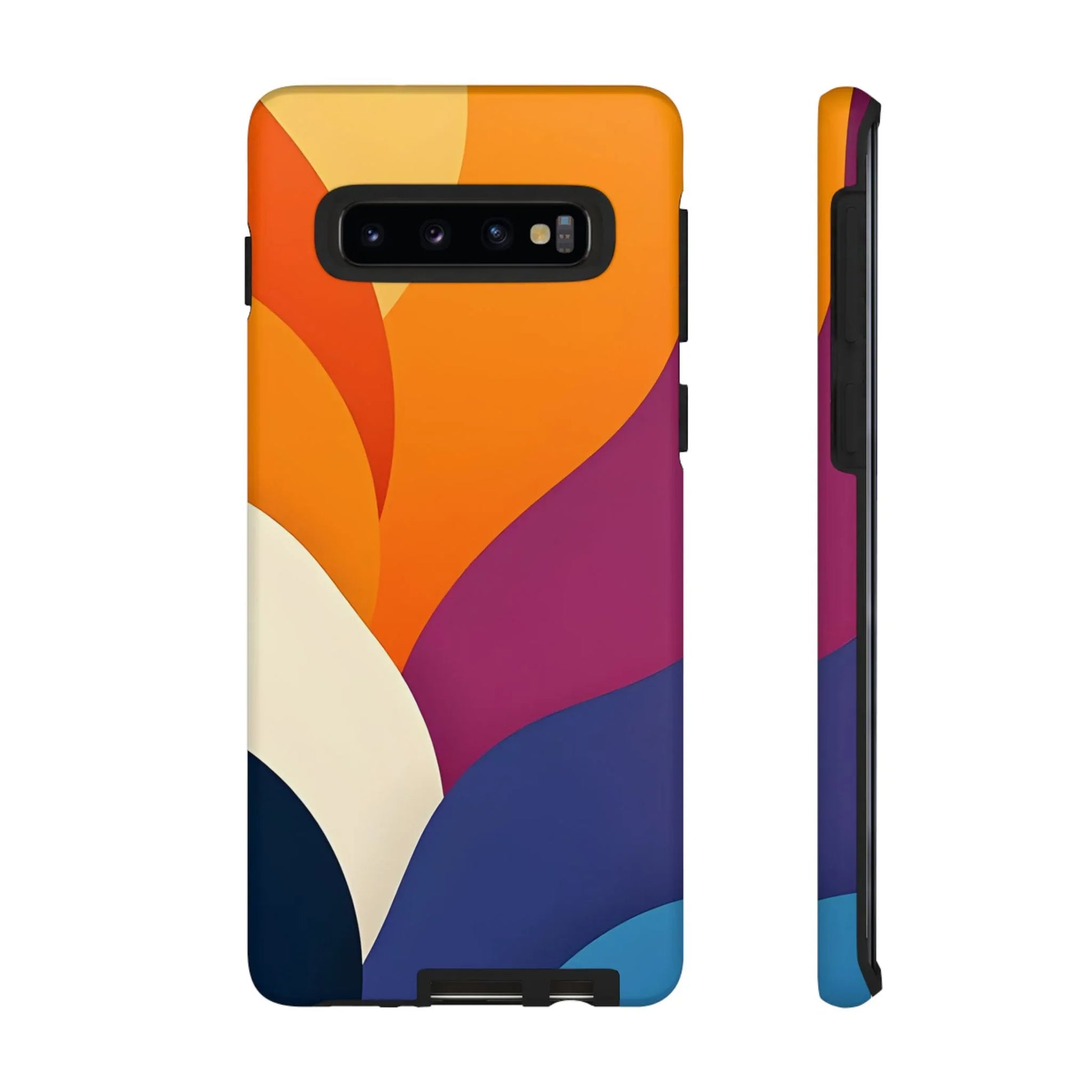 Vibrant Abstract Design Phone Case for iPhone and Galaxy - KARARMDESIGN