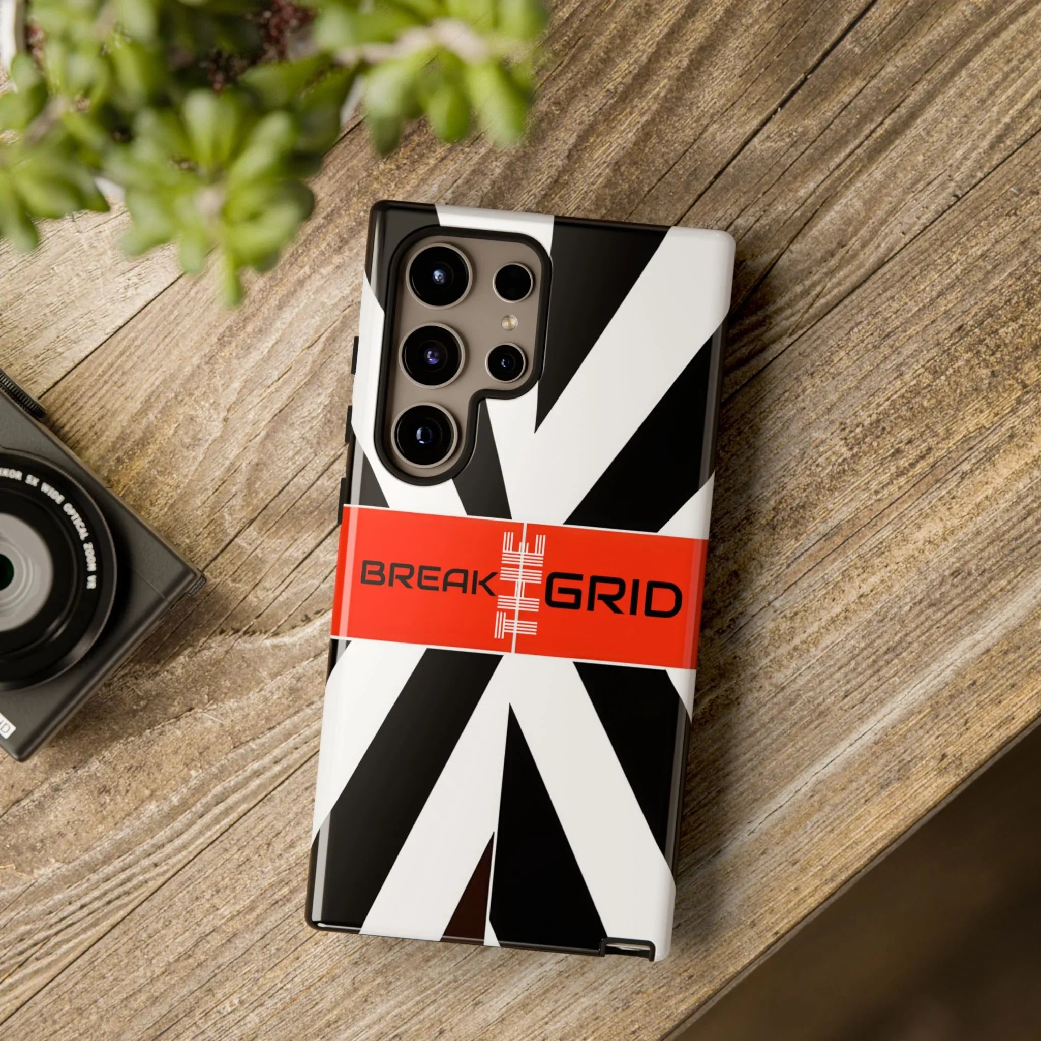 Break The Grid Phone Case for iPhone 11–16 and Galaxy S20–S25 - KARARMDESIGN