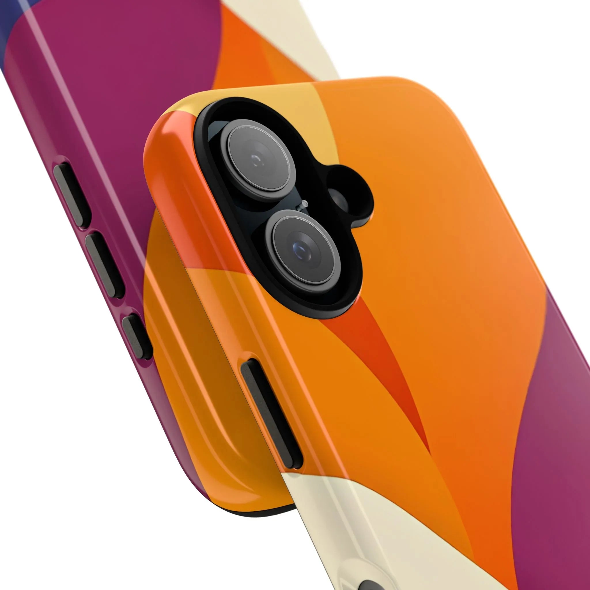 Vibrant Abstract Design Phone Case for iPhone and Galaxy - KARARMDESIGN