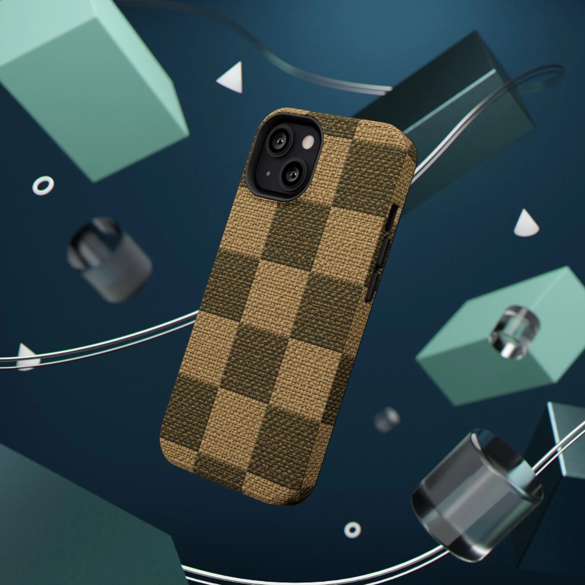 Rustic Woven Phone Case for iPhone 11-17 and Galaxy S21-S22 - KARARMDESIGN