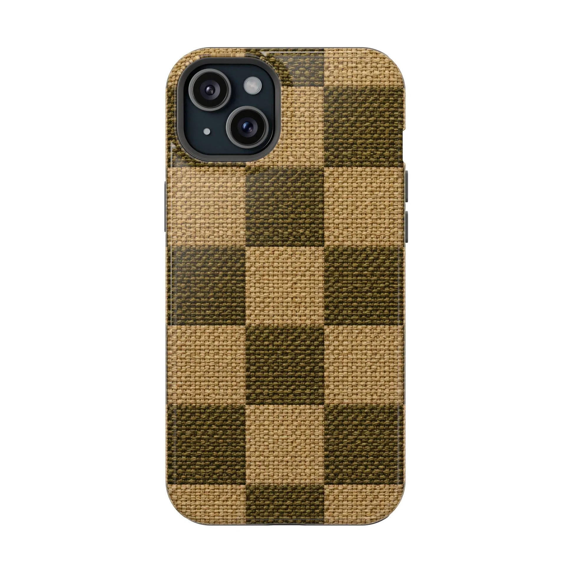 Rustic Woven Phone Case for iPhone 11-17 and Galaxy S21-S22 - KARARMDESIGN