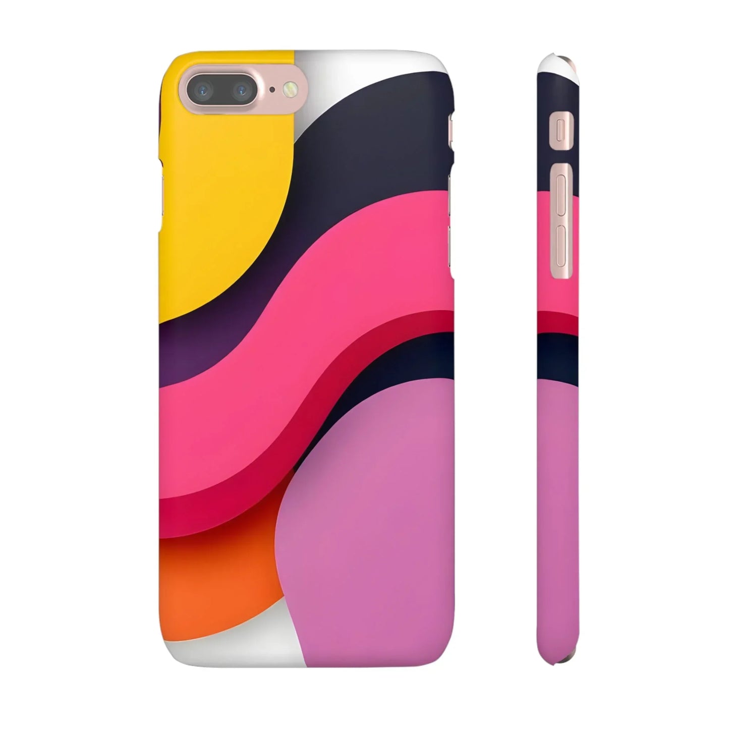 Abstract Phone Case for iPhone 7-16 and Samsung Galaxy S10-S25 Models - KarArmDesign
