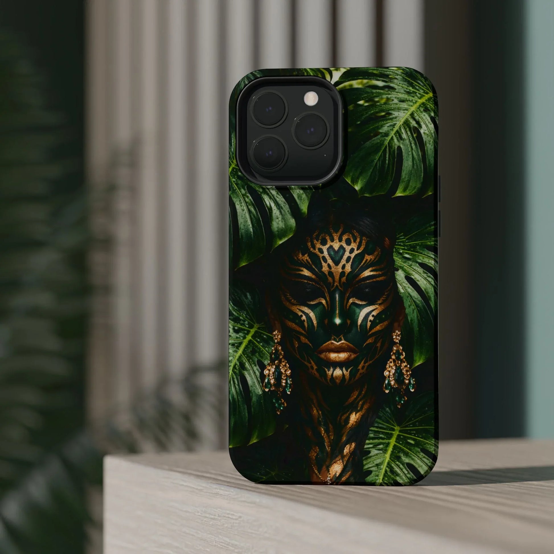 Jungle Spirit Phone Case for iPhone 11-17 - KARARMDESIGN
