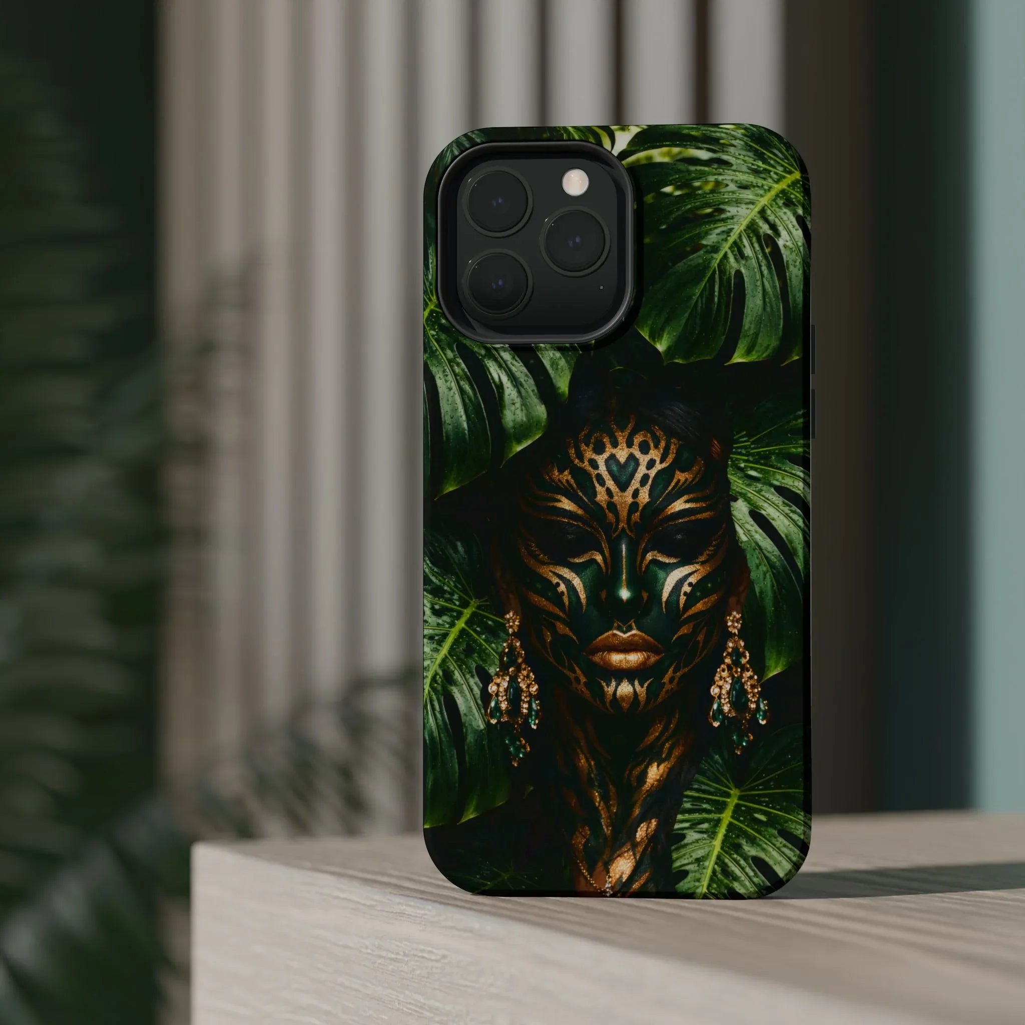 Jungle Spirit Phone Case for iPhone 11-17 - KARARMDESIGN