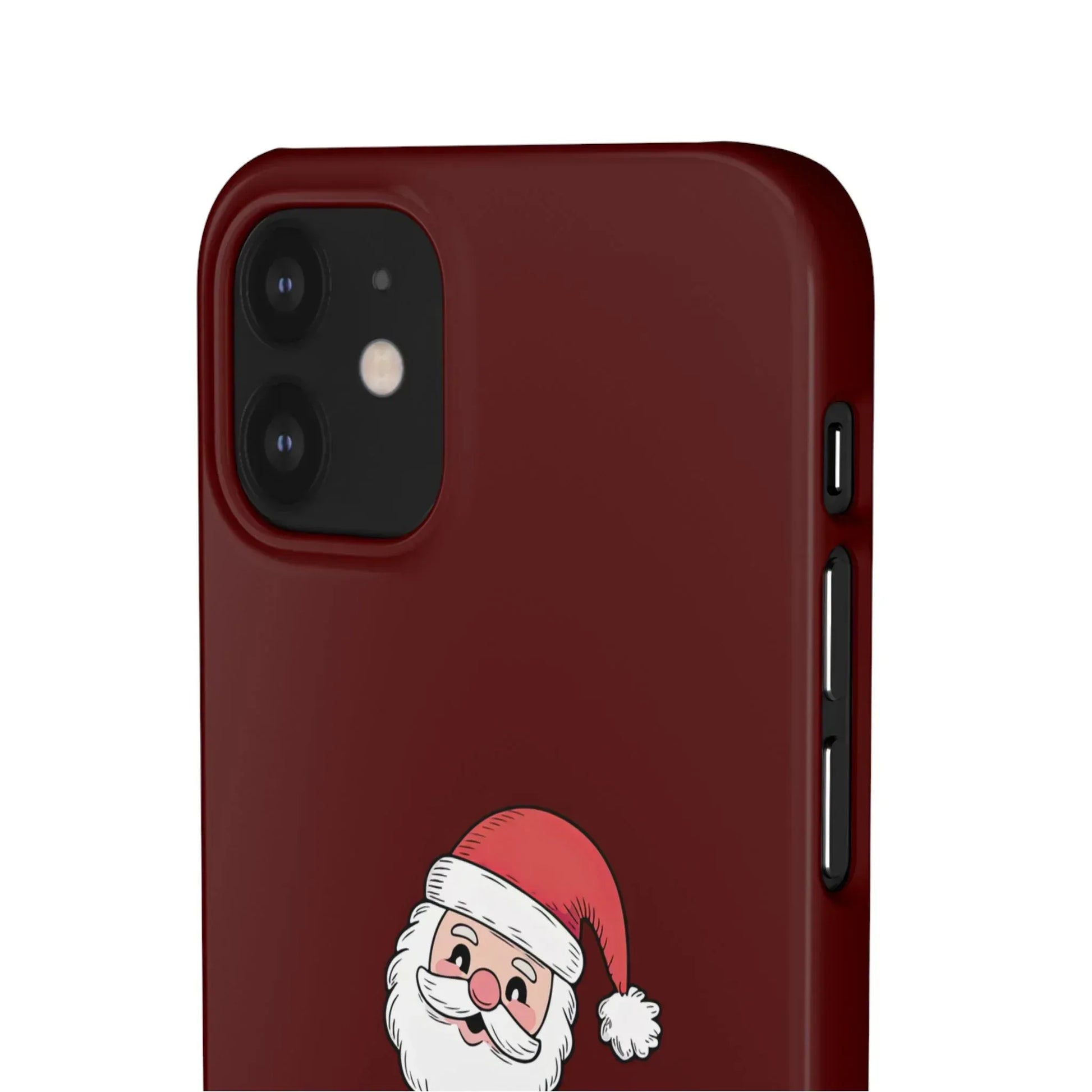 Crimson Claus Phone Case for iPhone 8-17 and Galaxy S20-S25 - KARARMDESIGN