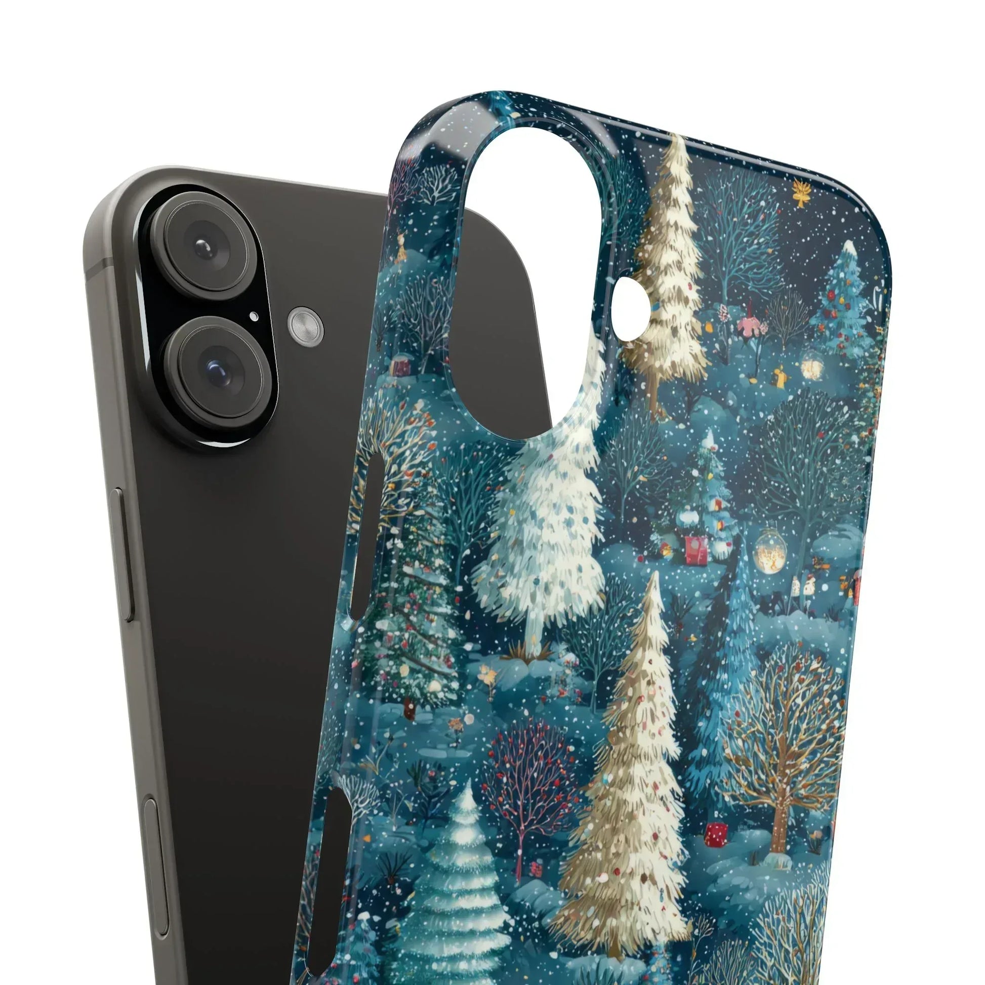 Frosty Forest Phone Case for iPhone 11-17 - KARARMDESIGN
