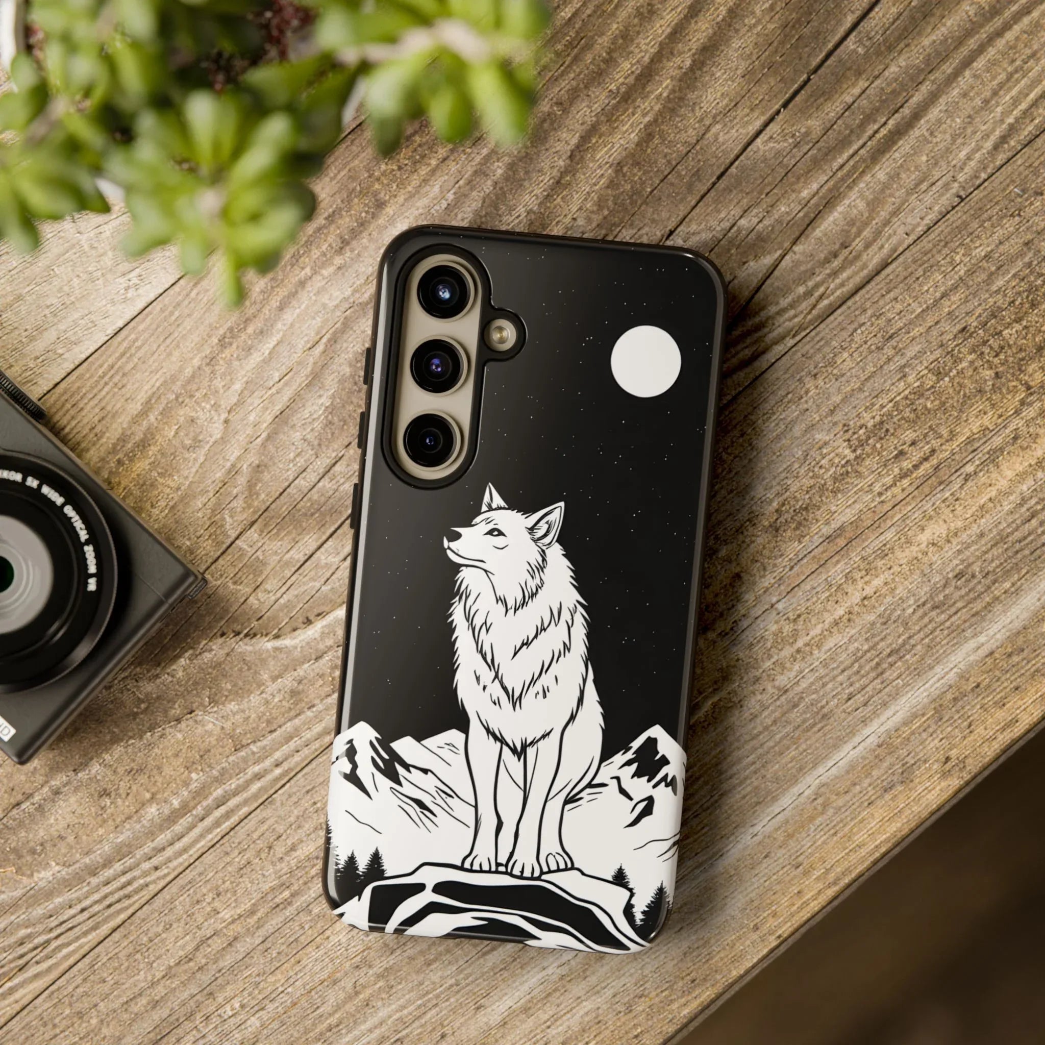 Majestic Wolf Phone Case for iPhone and Galaxy - KARARMDESIGN