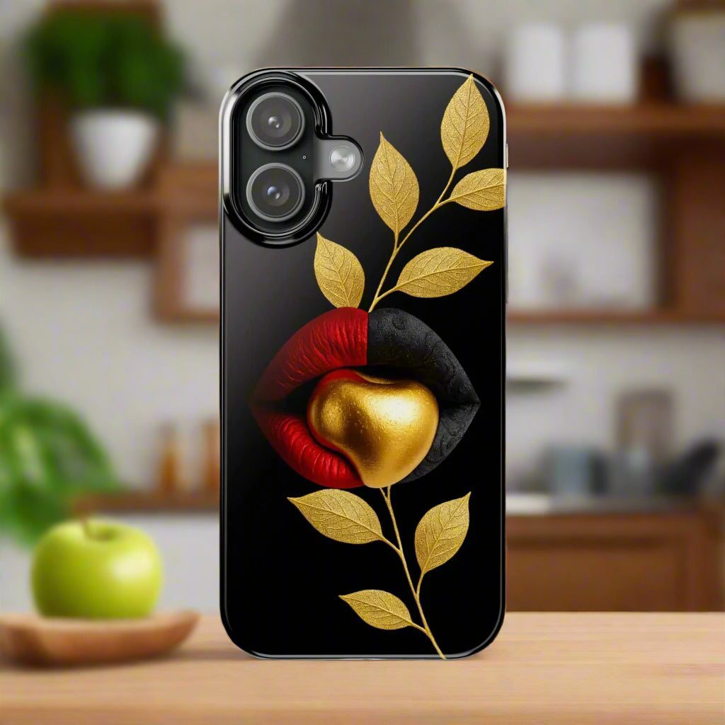 Gilded Expression Phone Case for iPhone 7-17 Models - KARARMDESIGN