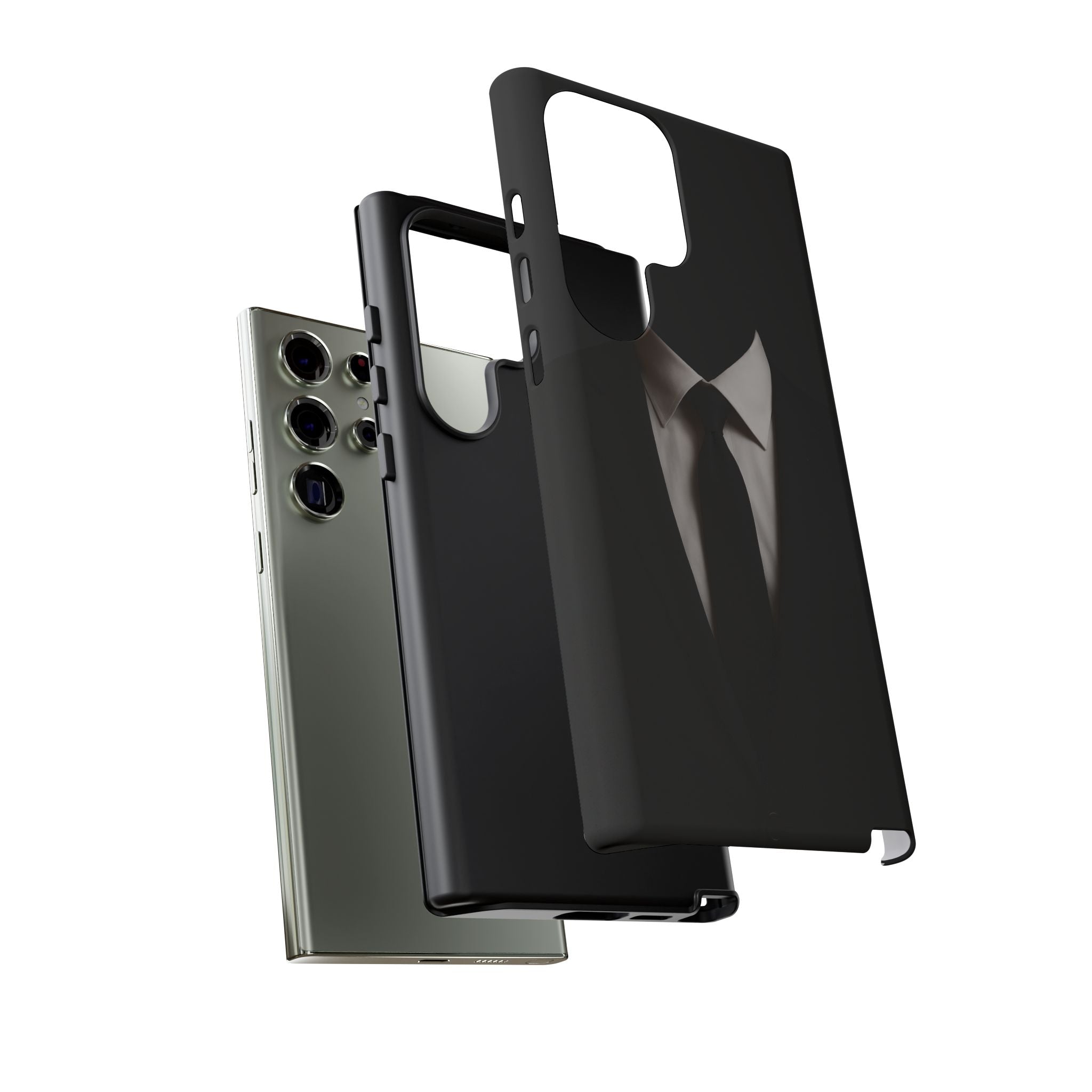 Gentleman's Armor Tough Phone Case – iPhone 11–17 & Galaxy S20–S26