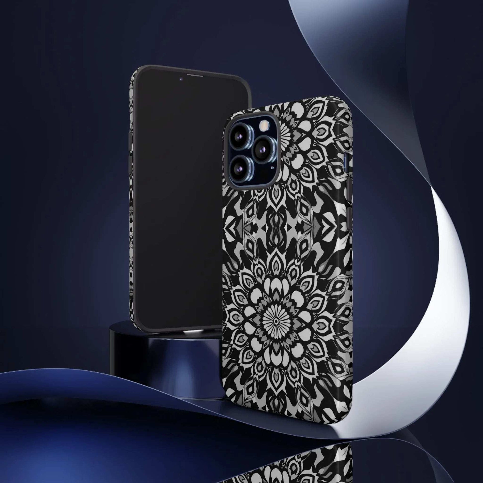 Mandala Phone Case for iPhone and Galaxy - KARARMDESIGN
