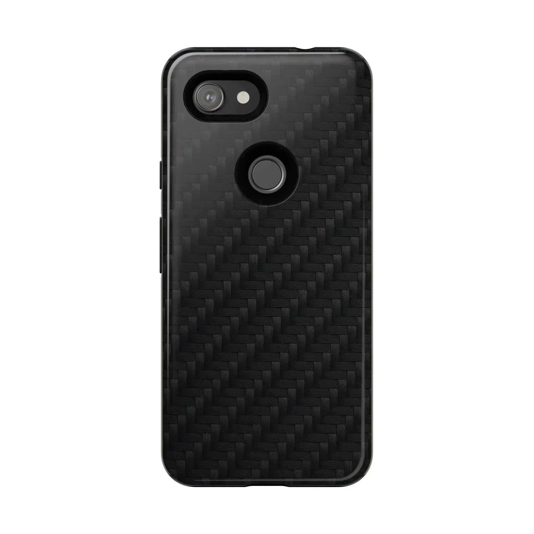 Black Carbon Phone Case for iPhone 8-16 and Google Pixel up to 9 - KARARMDESIGN