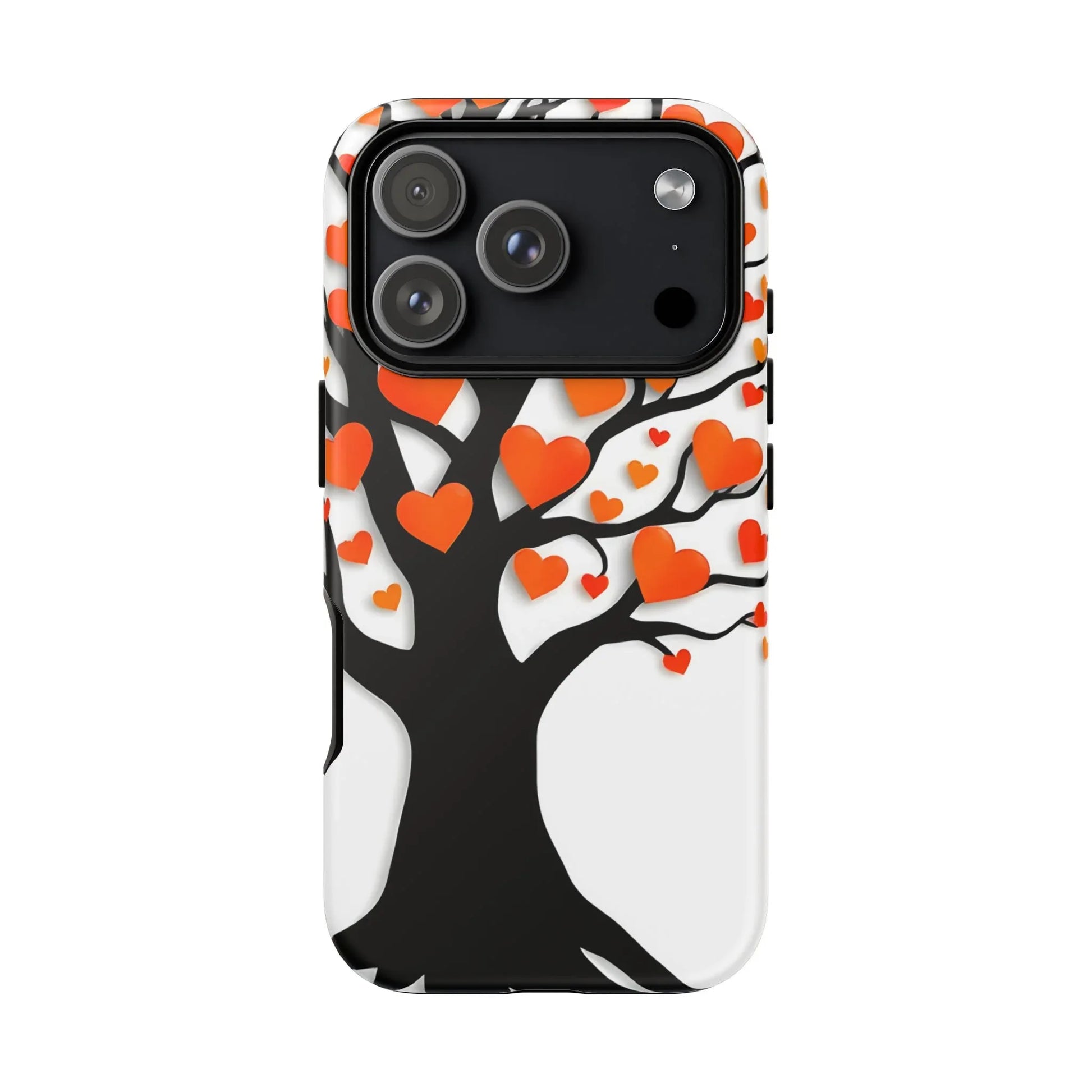 Heart Design Phone Case for iPhone 11–17 and Galaxy S20–S25 - KARARMDESIGN