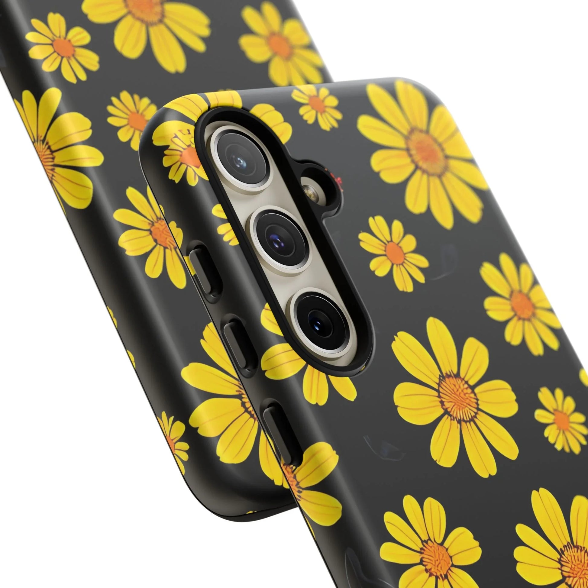 Elegant Floral Phone Case for Samsung Galaxy S20-S25 - KARARMDESIGN
