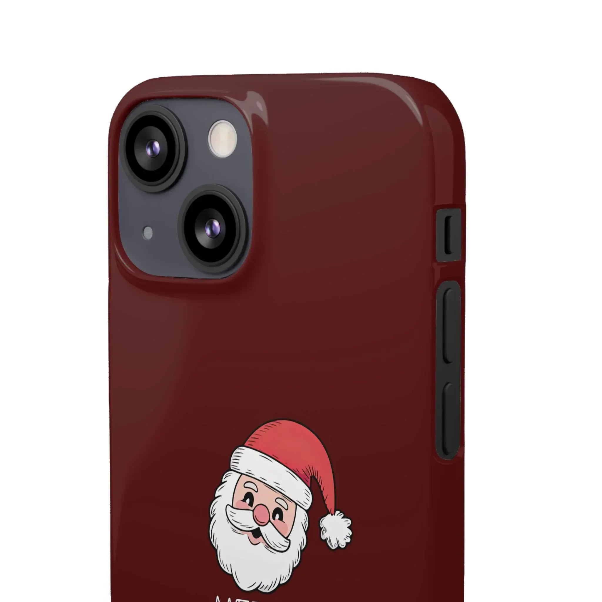 Crimson Claus Phone Case for iPhone 8-17 and Galaxy S20-S25 - KARARMDESIGN