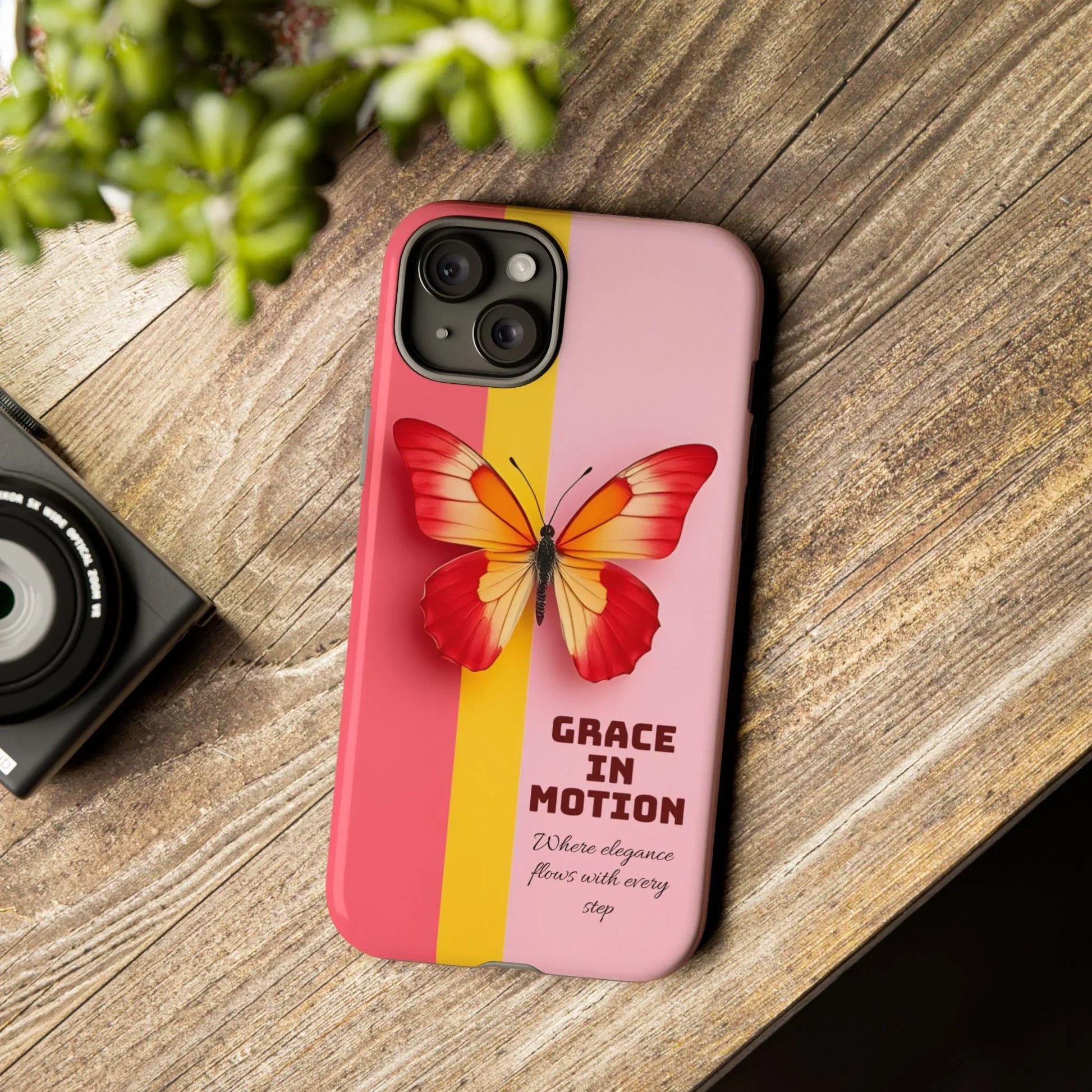 Grace in Motion – Elegant Phone Case for iPhone, Galaxy & Pixel - KARARMDESIGN