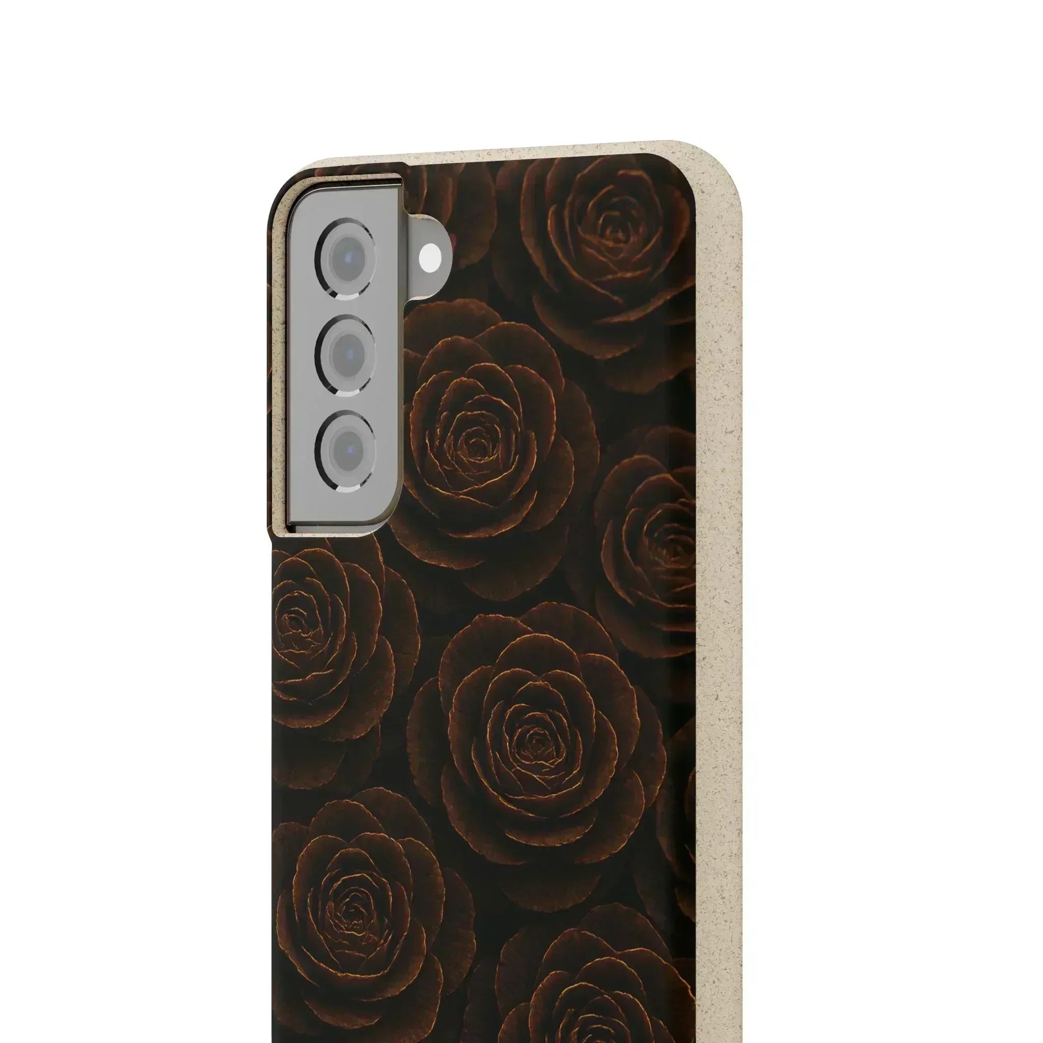 Wooden Roses Phone Case for iPhone 11-16 and Samsung Galaxy S20-S22 - KARARMDESIGN
