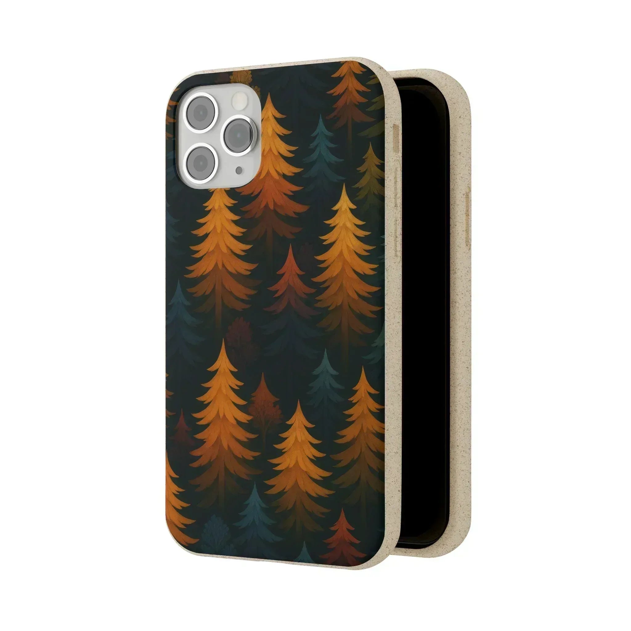 Eco Forest Biodegradable Phone Case for iPhone 11-16 and Galaxy S20-S22 - KARARMDESIGN