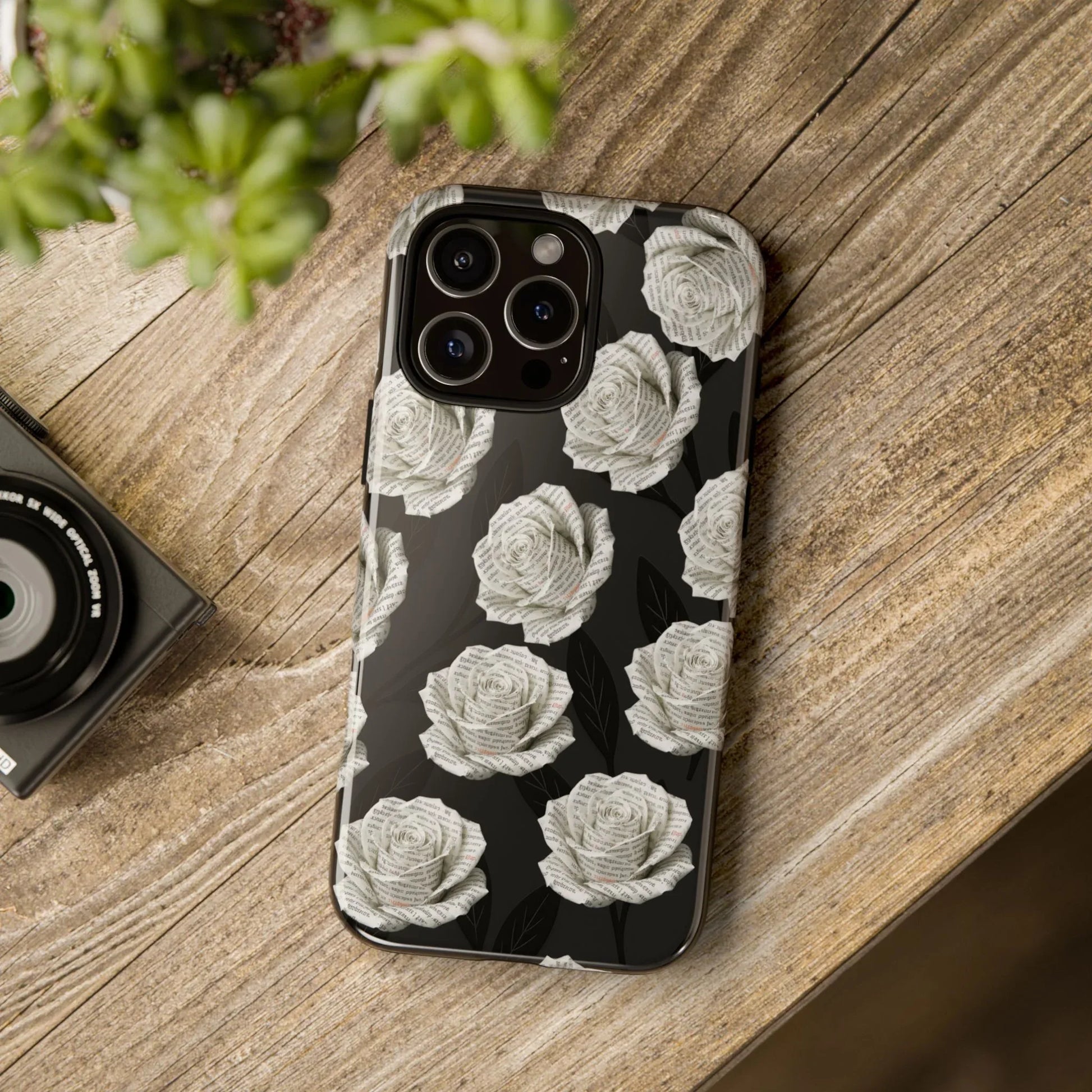 Silent Bloom Phone Case for iPhone 8-17 and Google Pixel 3-9 - KARARMDESIGN
