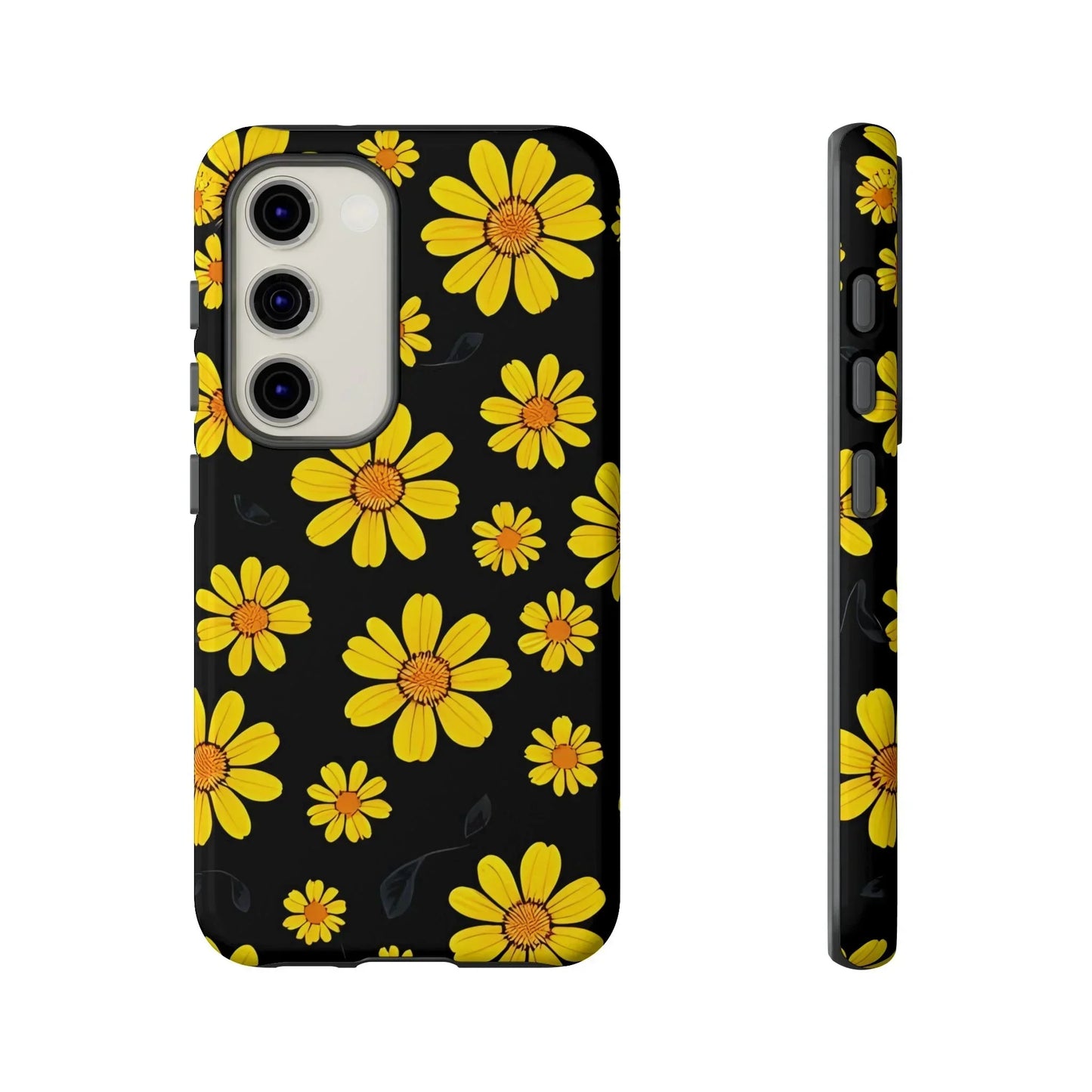 Elegant Floral Phone Case for Samsung Galaxy S10 to S25 - KarArmDesign