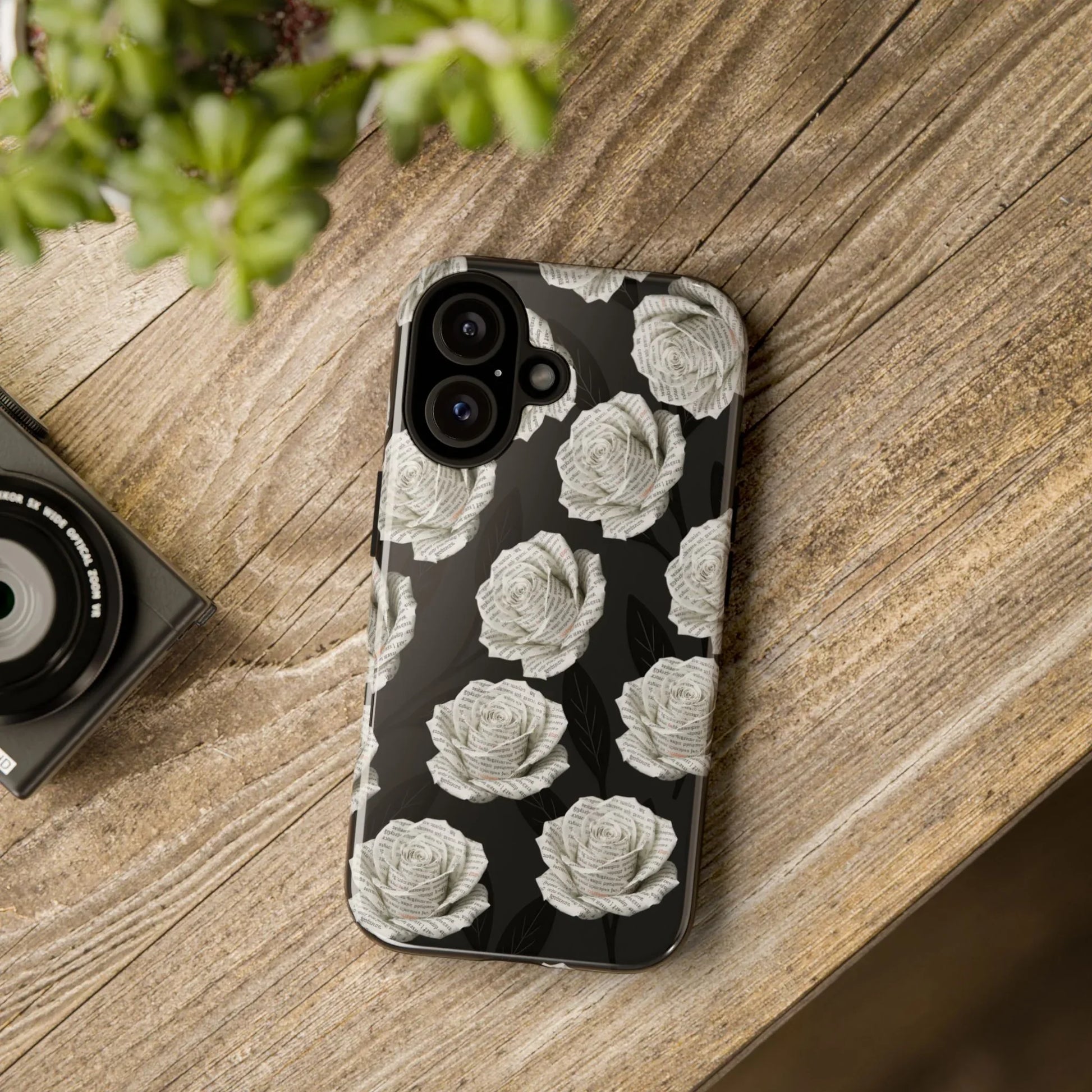 Silent Bloom Phone Case for iPhone 8-17 and Google Pixel 3-9 - KARARMDESIGN