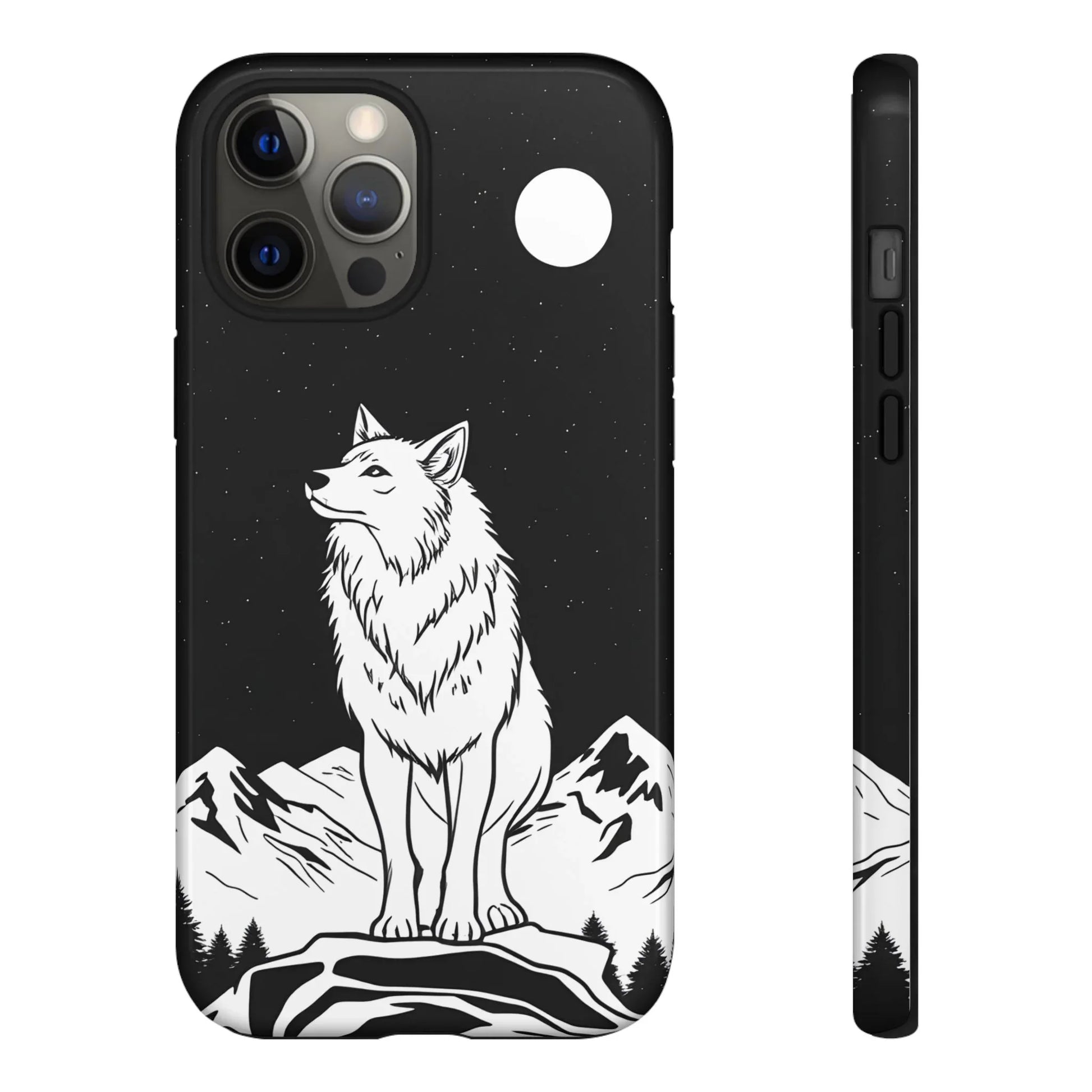 Majestic Wolf Phone Case for iPhone and Galaxy - KARARMDESIGN
