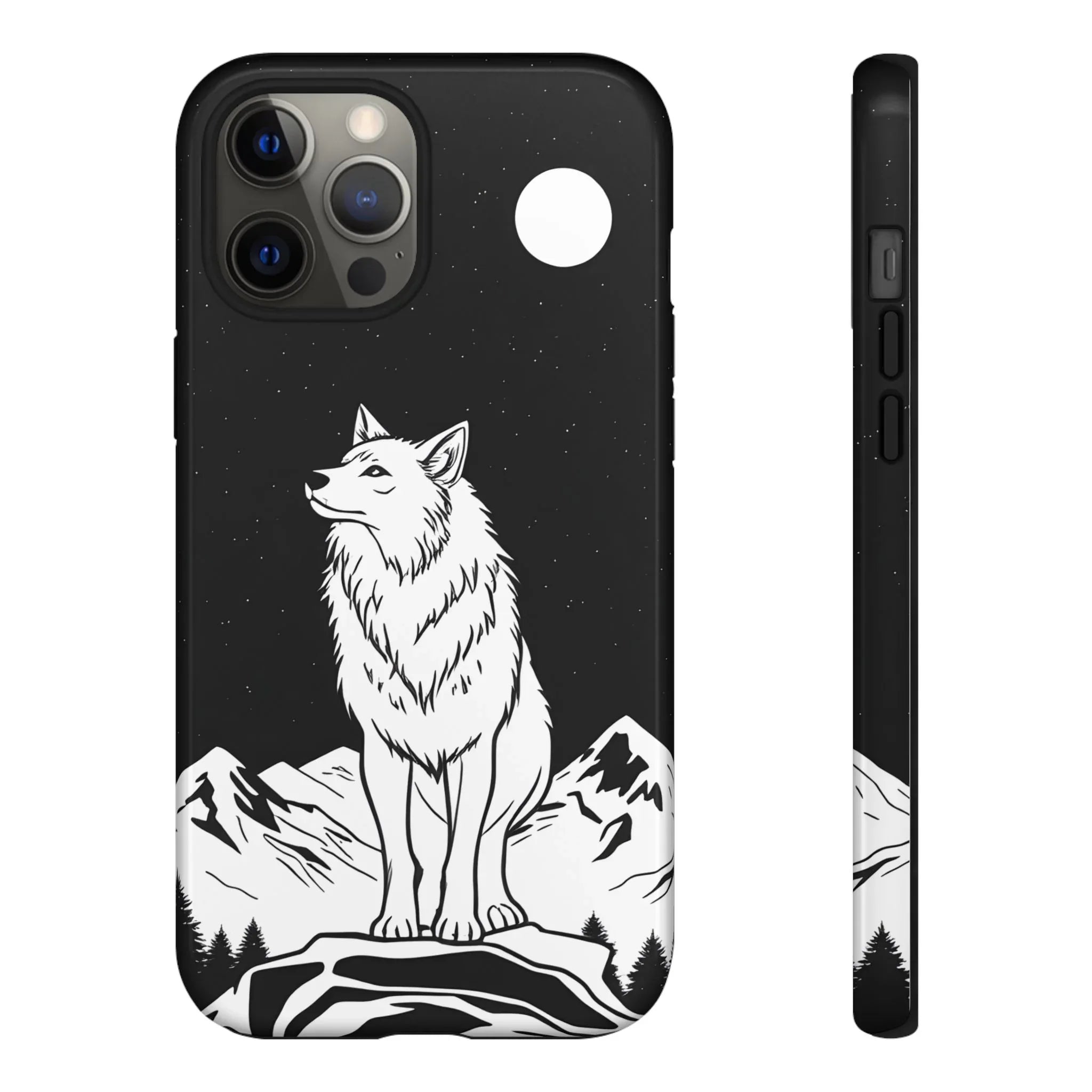 Majestic Wolf Phone Case for iPhone and Galaxy - KARARMDESIGN