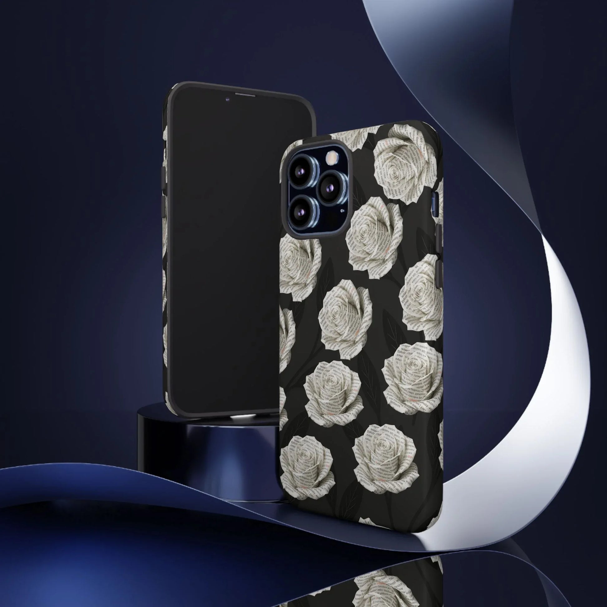 Silent Bloom Phone Case for iPhone 8-17 and Google Pixel 3-9 - KARARMDESIGN