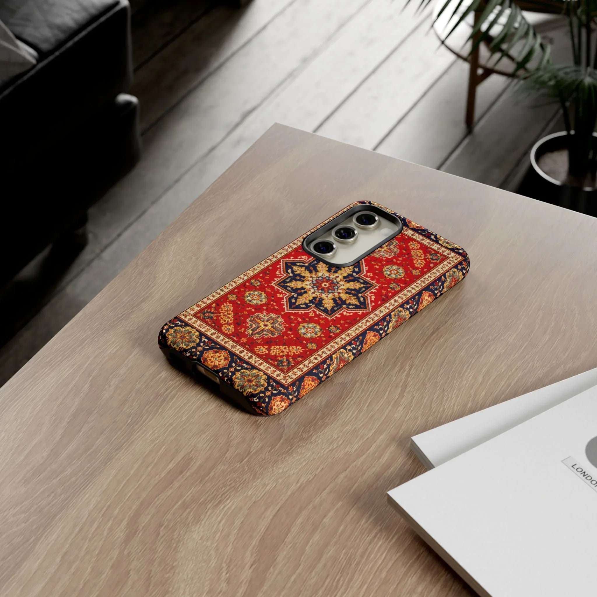 Armenian Carpet Design Phone Case for Galaxy and Pixel - KARARMDESIGN