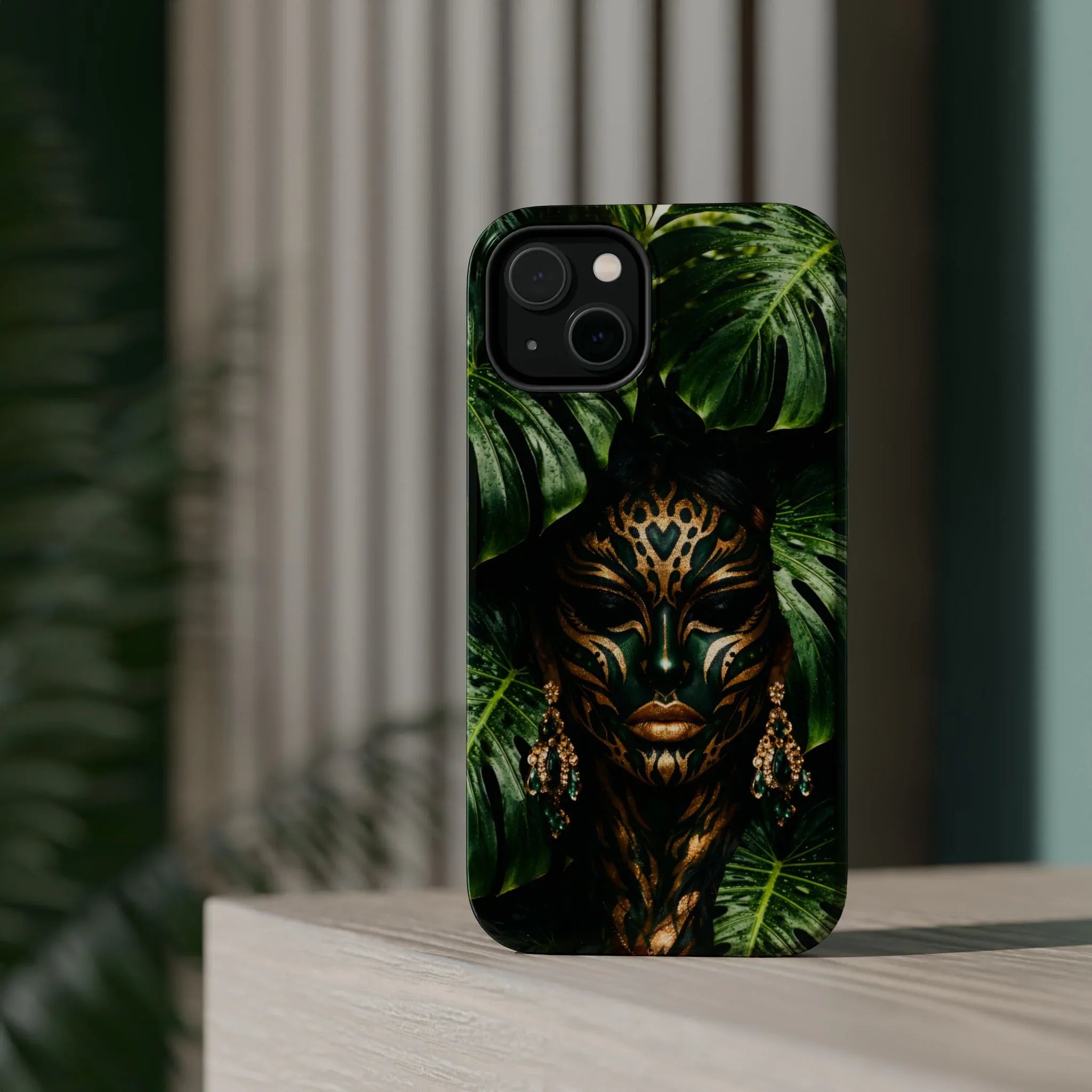 Jungle Spirit Phone Case for iPhone 11-17 - KARARMDESIGN