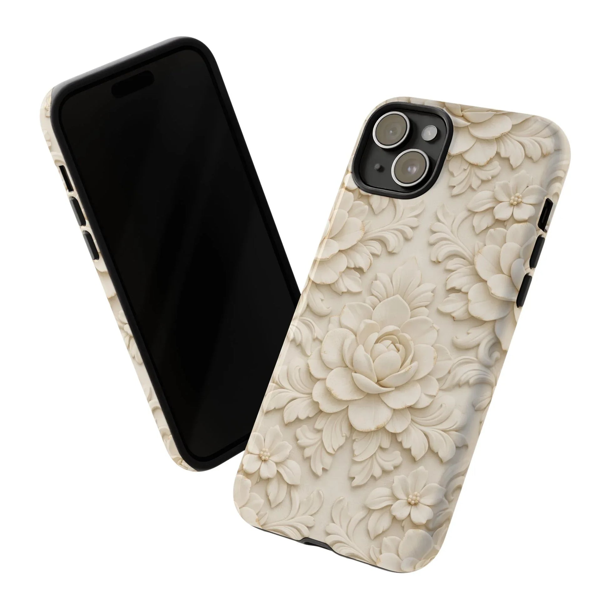 Soft Bloom Phone Case for iPhone 11-17 and Galaxy S10-S25 - KARARMDESIGN