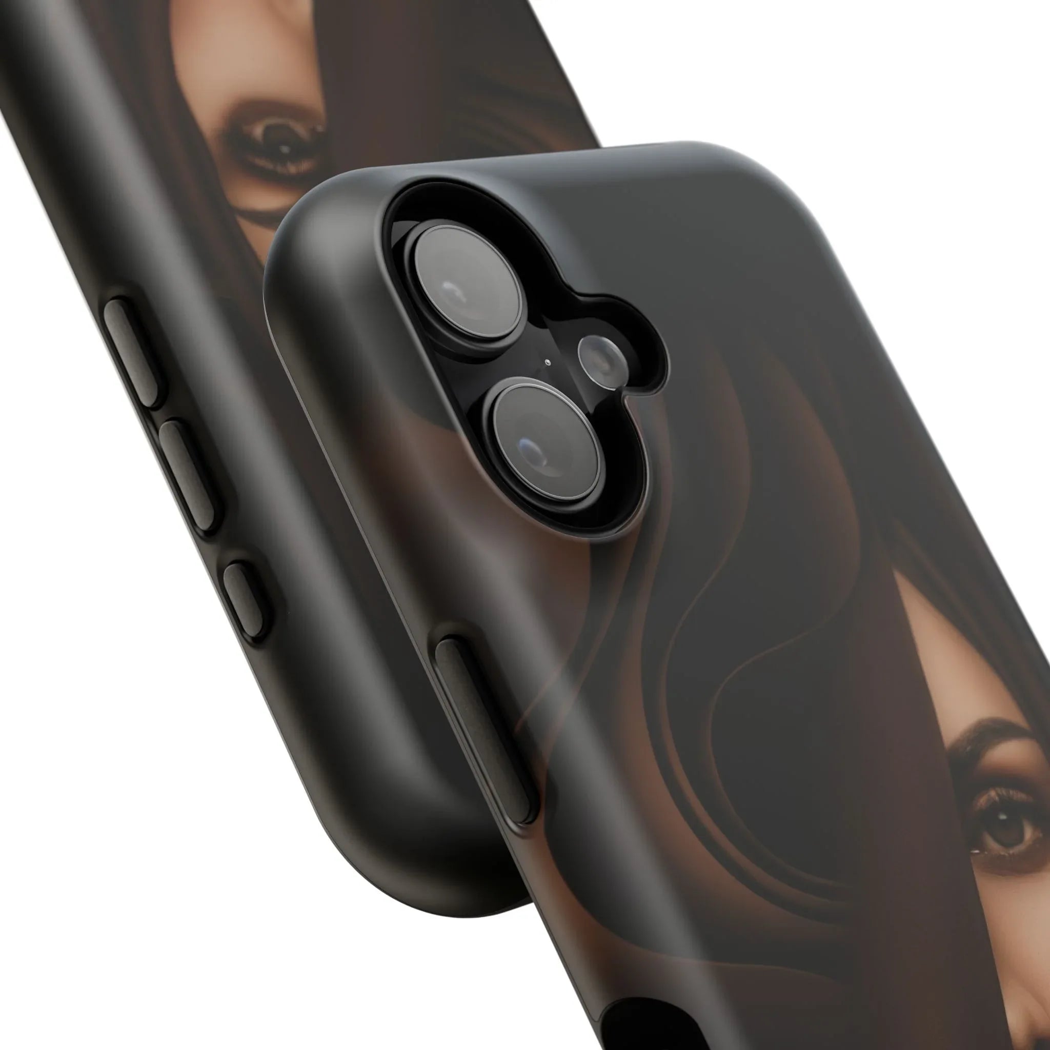 Mystery Woman Phone Case for iPhone 17, Air, Pro, Pro Max - KARARMDESIGN