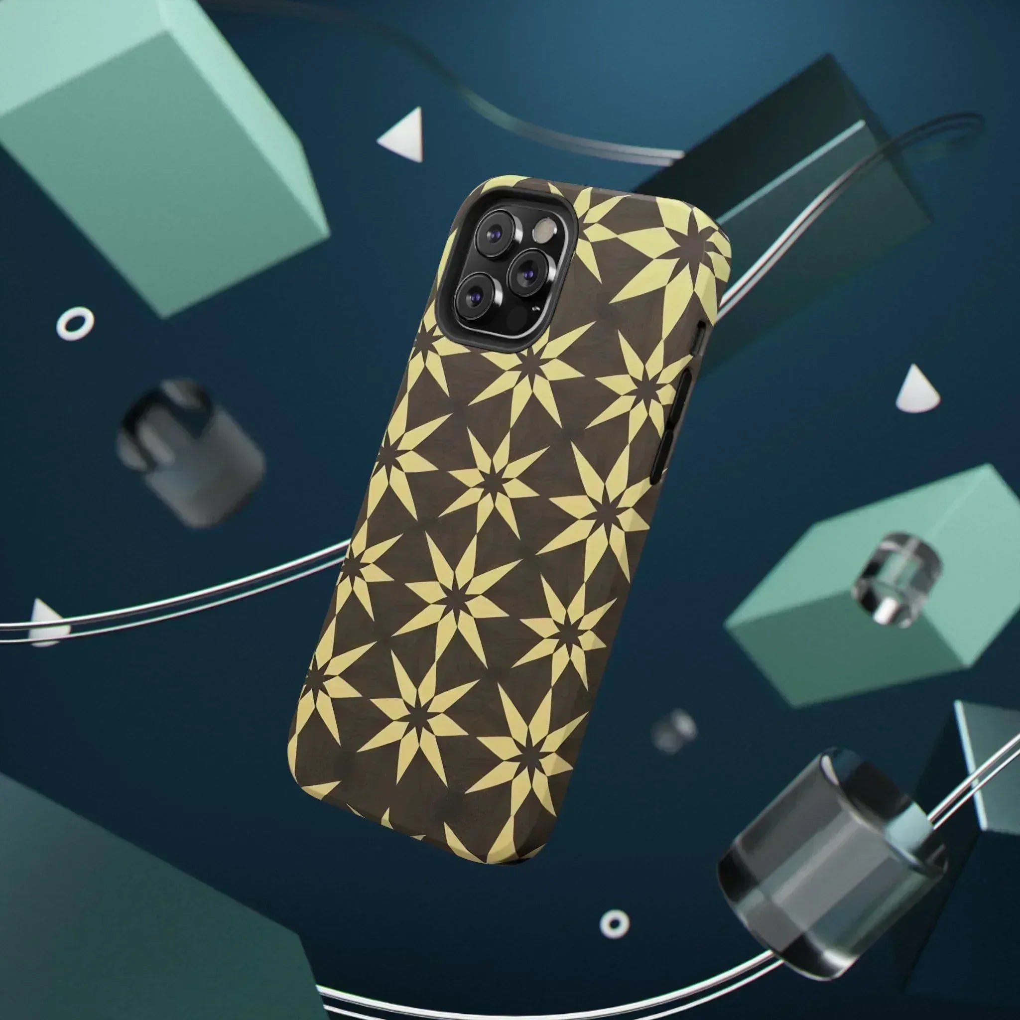 Star Phone Case for iPhone 12-16 and Samsung Galaxy S21-S22 - KARARMDESIGN