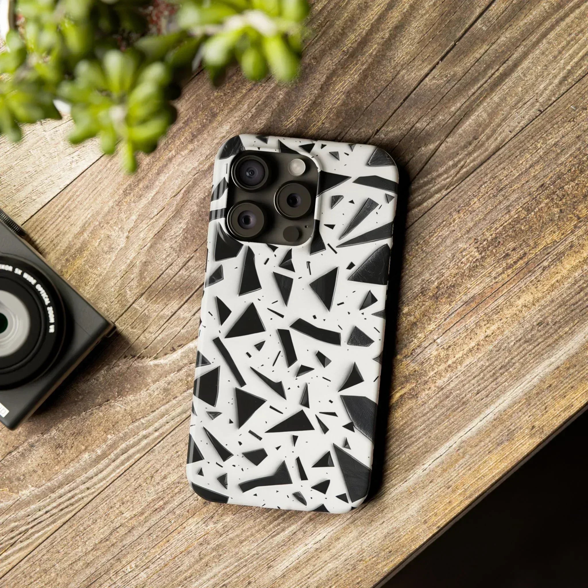 Abstract Slim Phone Case for iPhone 11-17 - KARARMDESIGN