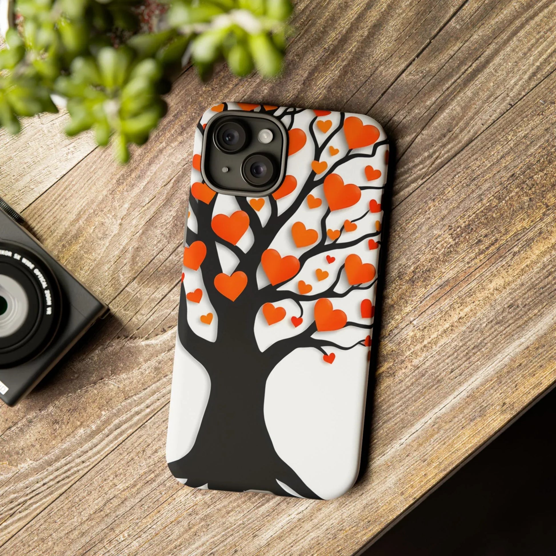 Heart Design Phone Case for iPhone 11–17 and Galaxy S20–S25 - KARARMDESIGN