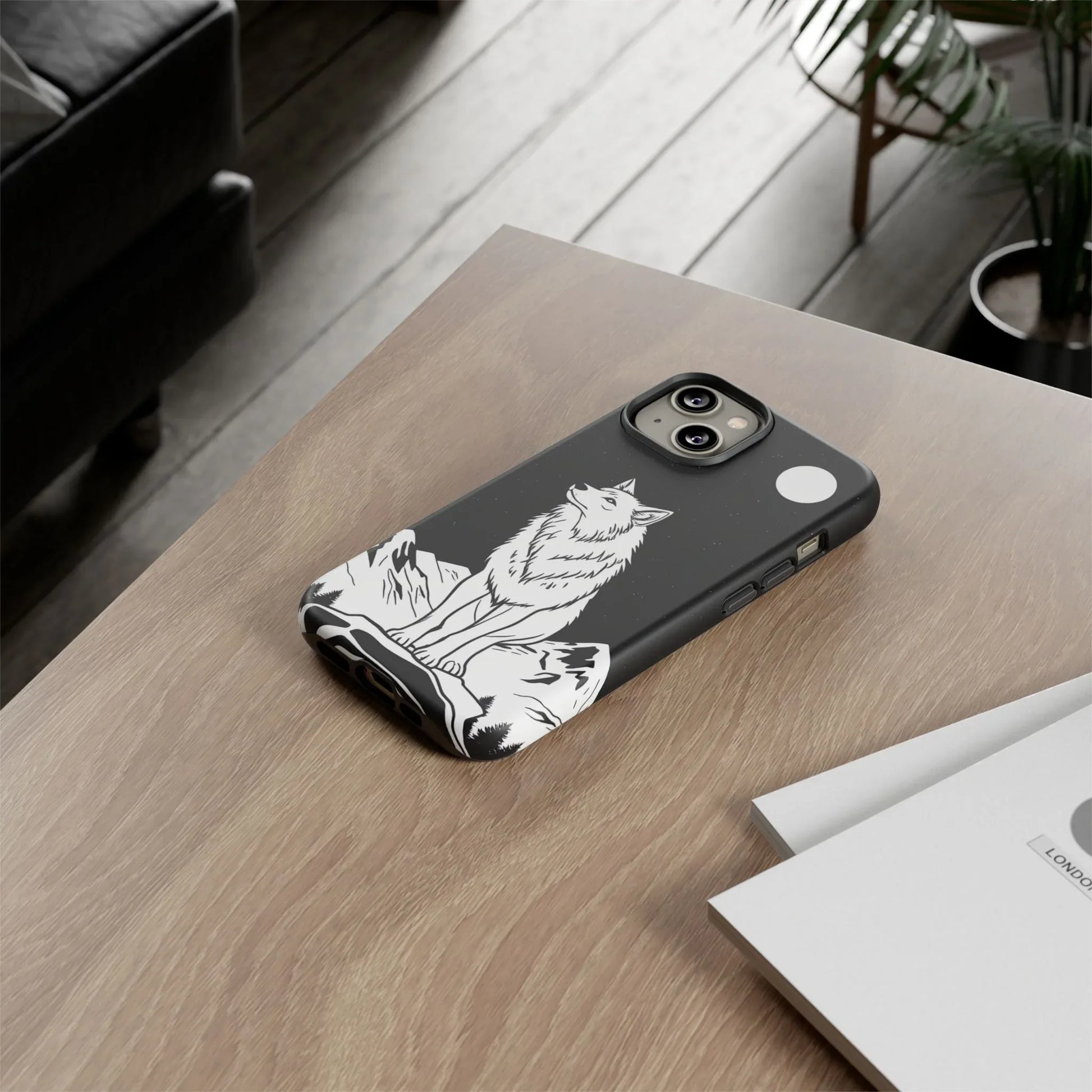Majestic Wolf Phone Case for iPhone and Galaxy - KARARMDESIGN