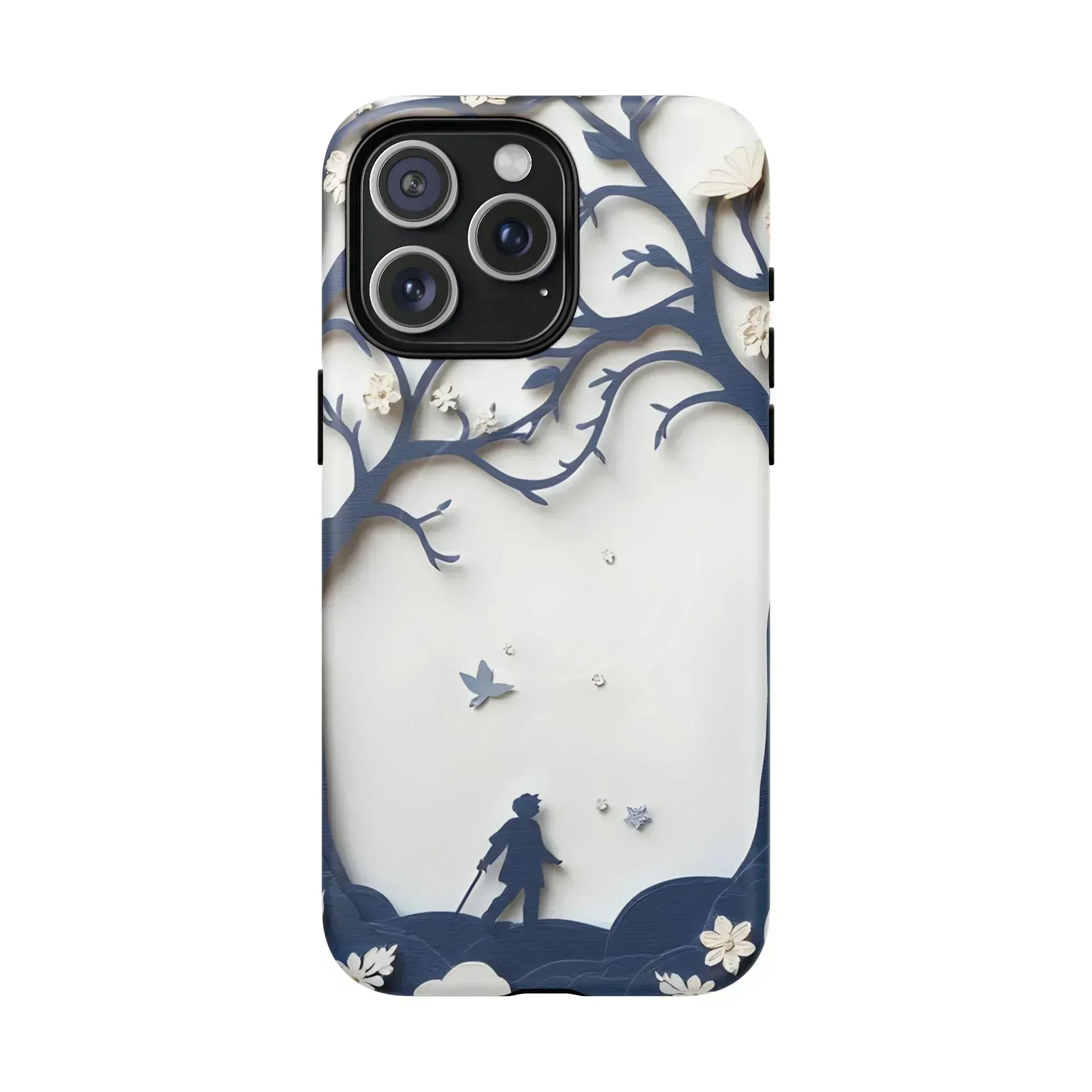 Nature Silhouette Phone Case for iPhone 14-16 - KARARMDESIGN