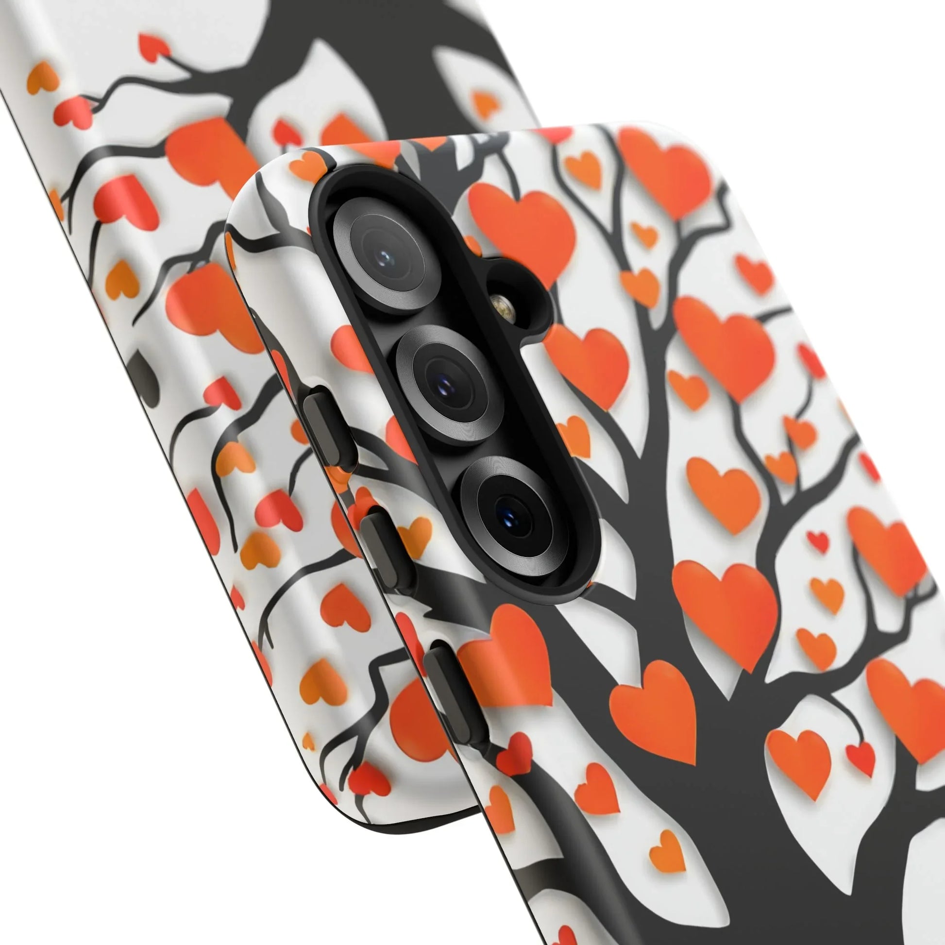 Heart Design Phone Case for iPhone 11–17 and Galaxy S20–S25 - KARARMDESIGN