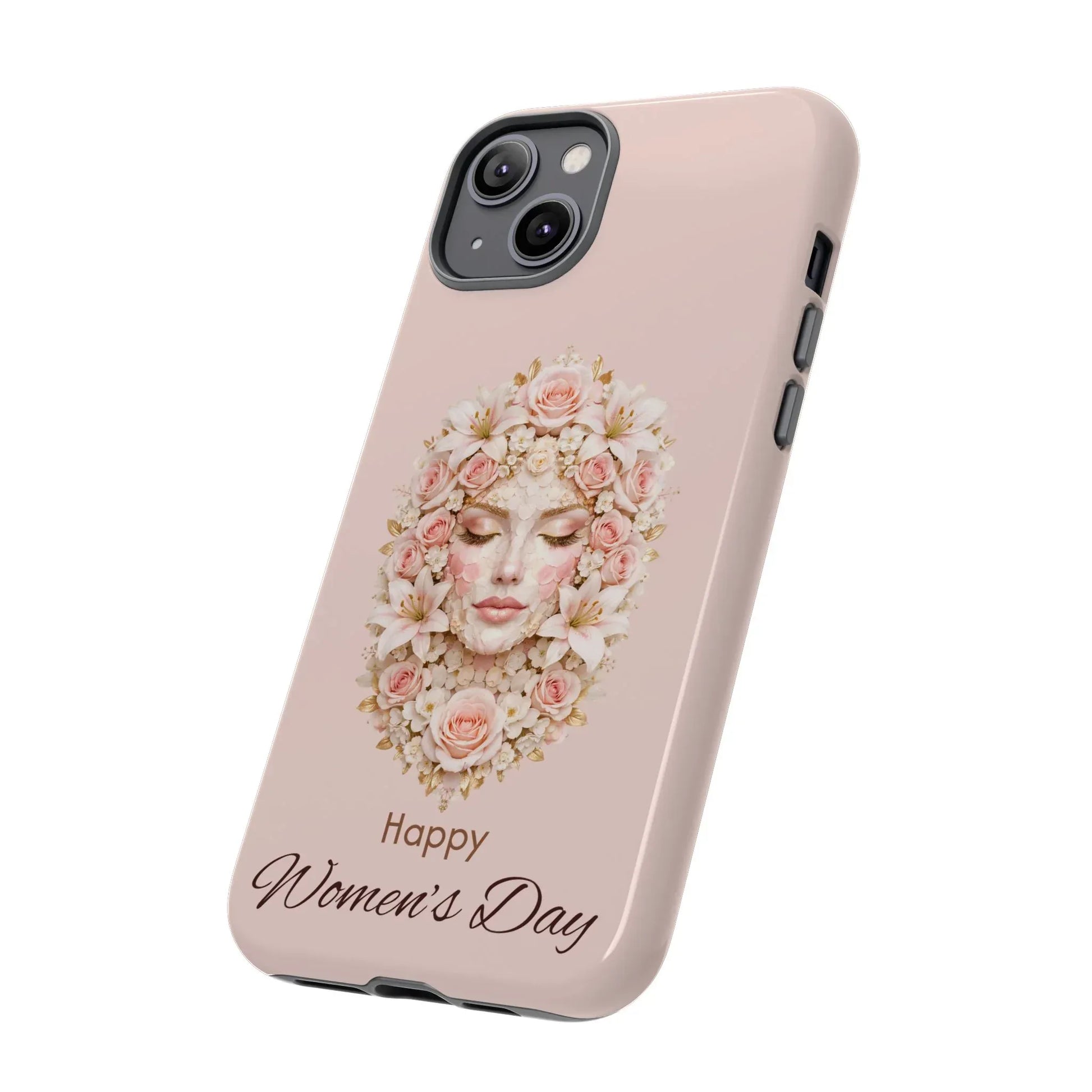 She Blooms Phone Case for iPhone 8-17 - KARARMDESIGN