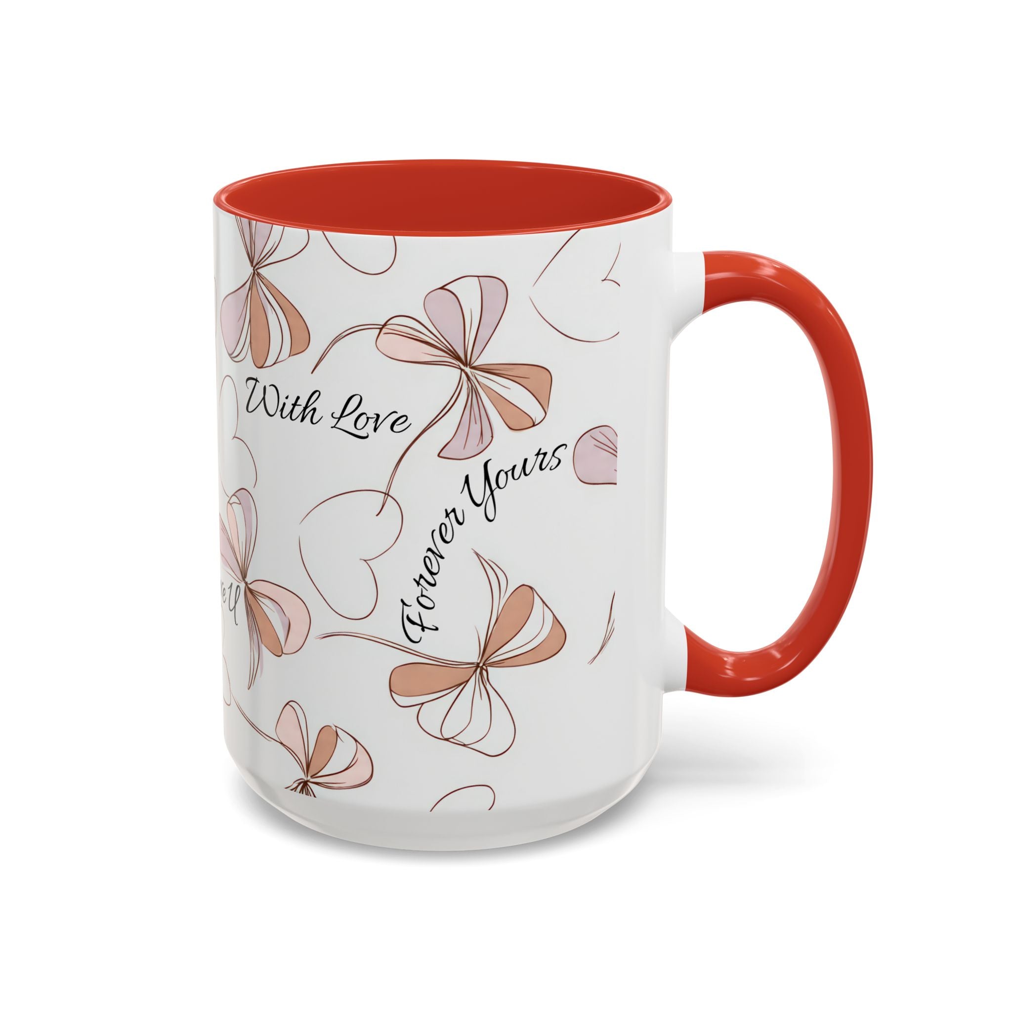 Love Messages Accent Coffee Mug (11, 15oz)