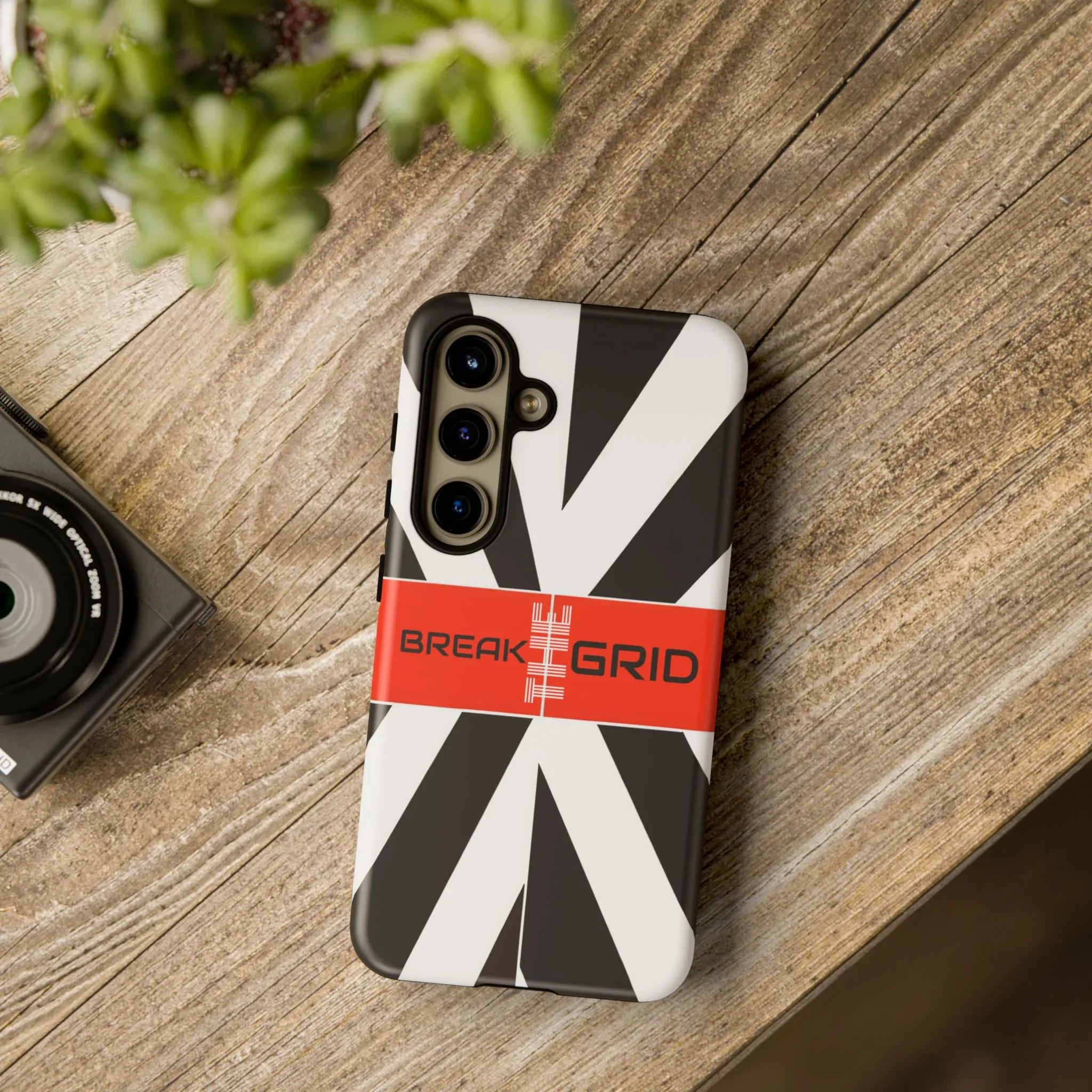 Break The Grid Phone Case for iPhone 11–16 and Galaxy S20–S25 - KARARMDESIGN