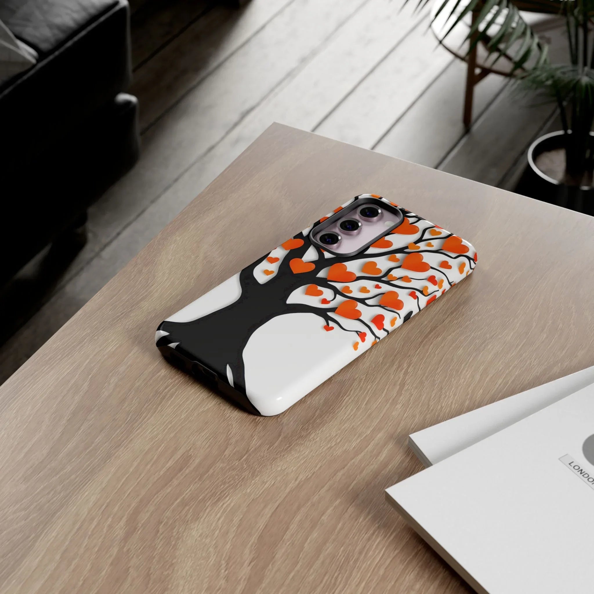 Heart Design Phone Case for iPhone 11–17 and Galaxy S20–S25 - KARARMDESIGN