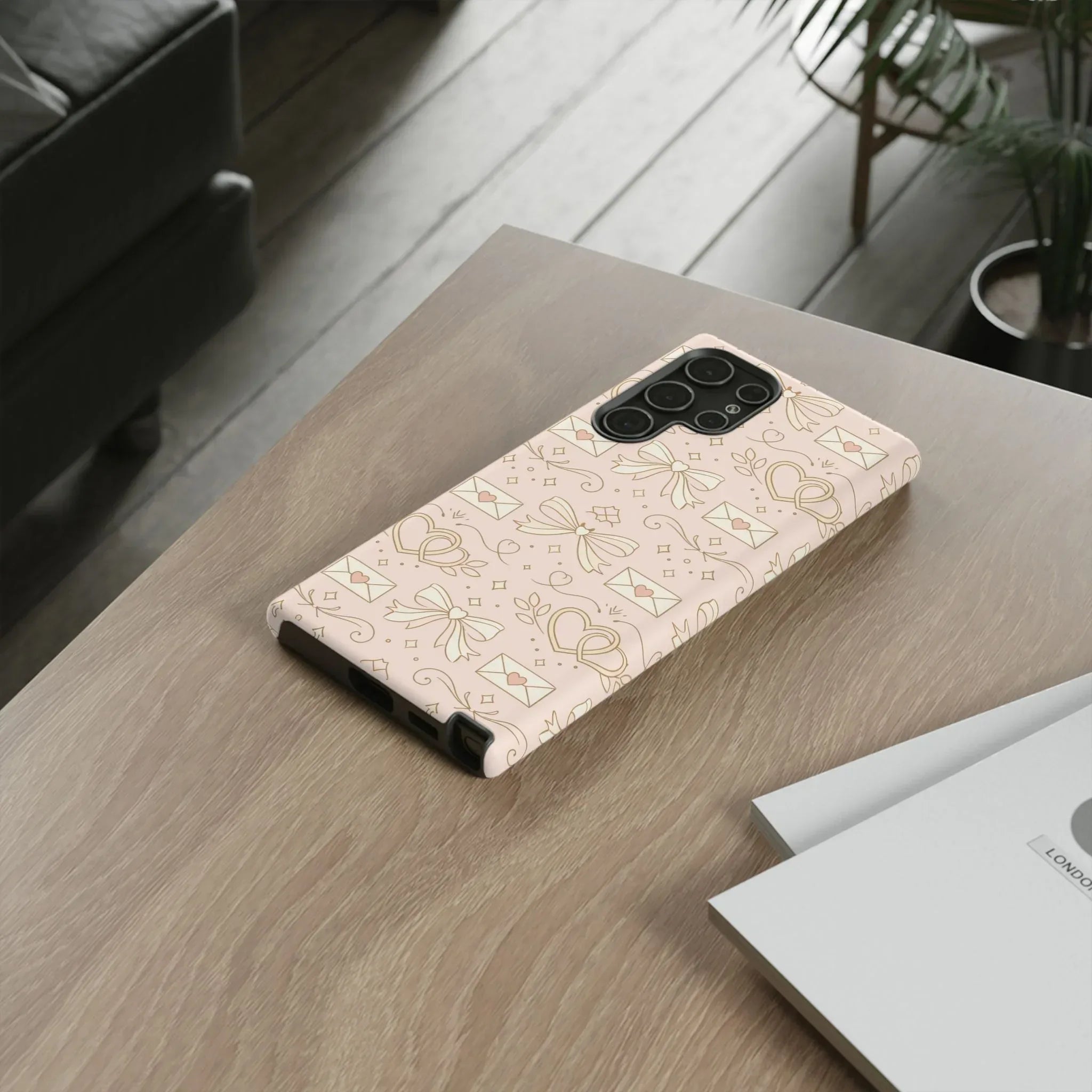 Sweet Romance Tough Phone Case for iPhone 11–17 & Galaxy S10–S25 - KARARMDESIGN