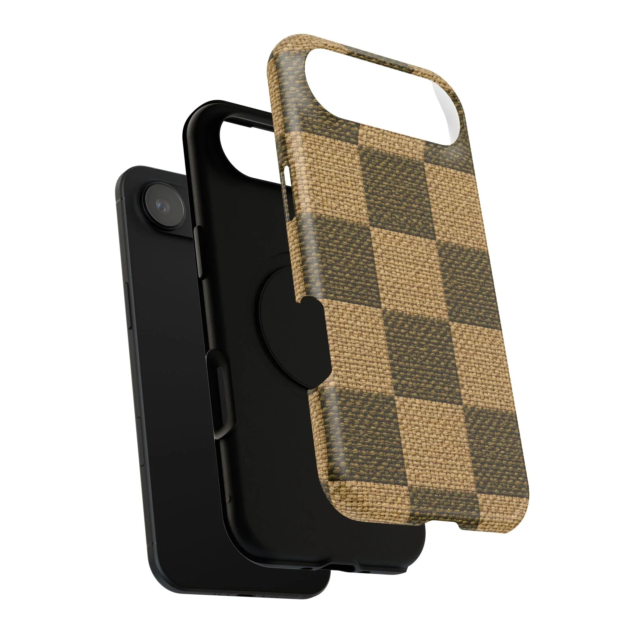 Rustic Woven Phone Case for iPhone 11-17 and Galaxy S21-S22 - KARARMDESIGN