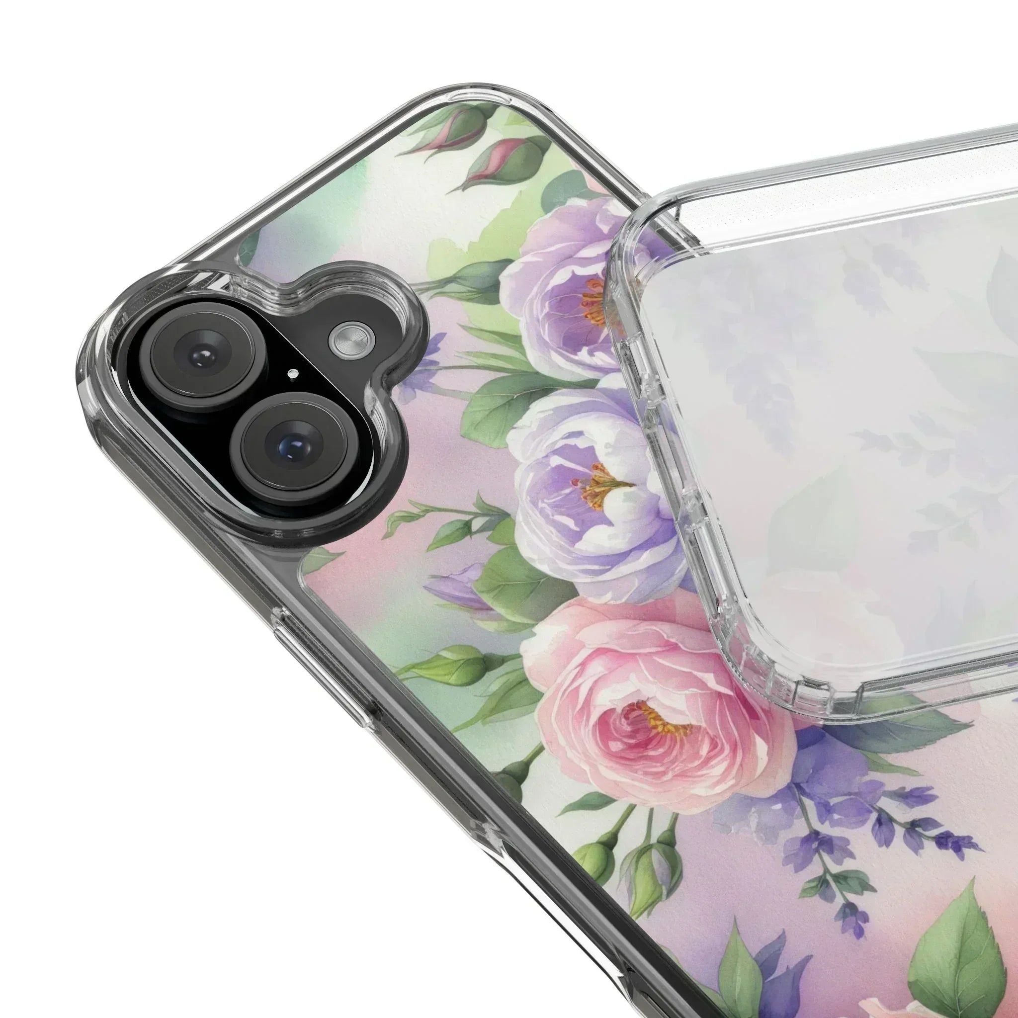 Clear Phone Case for iPhone 12-16 and Samsung Galaxy S21 - KARARMDESIGN