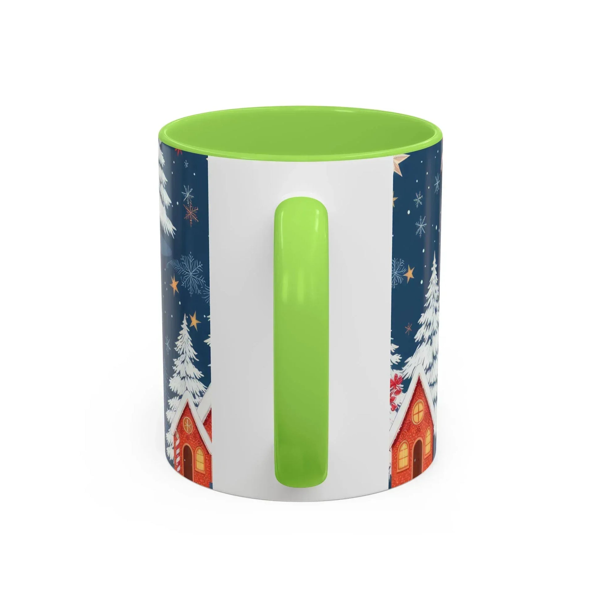 Dark Blue Christmas Mug - Colorful Mugs (11oz, 15oz) - KARARMDESIGN