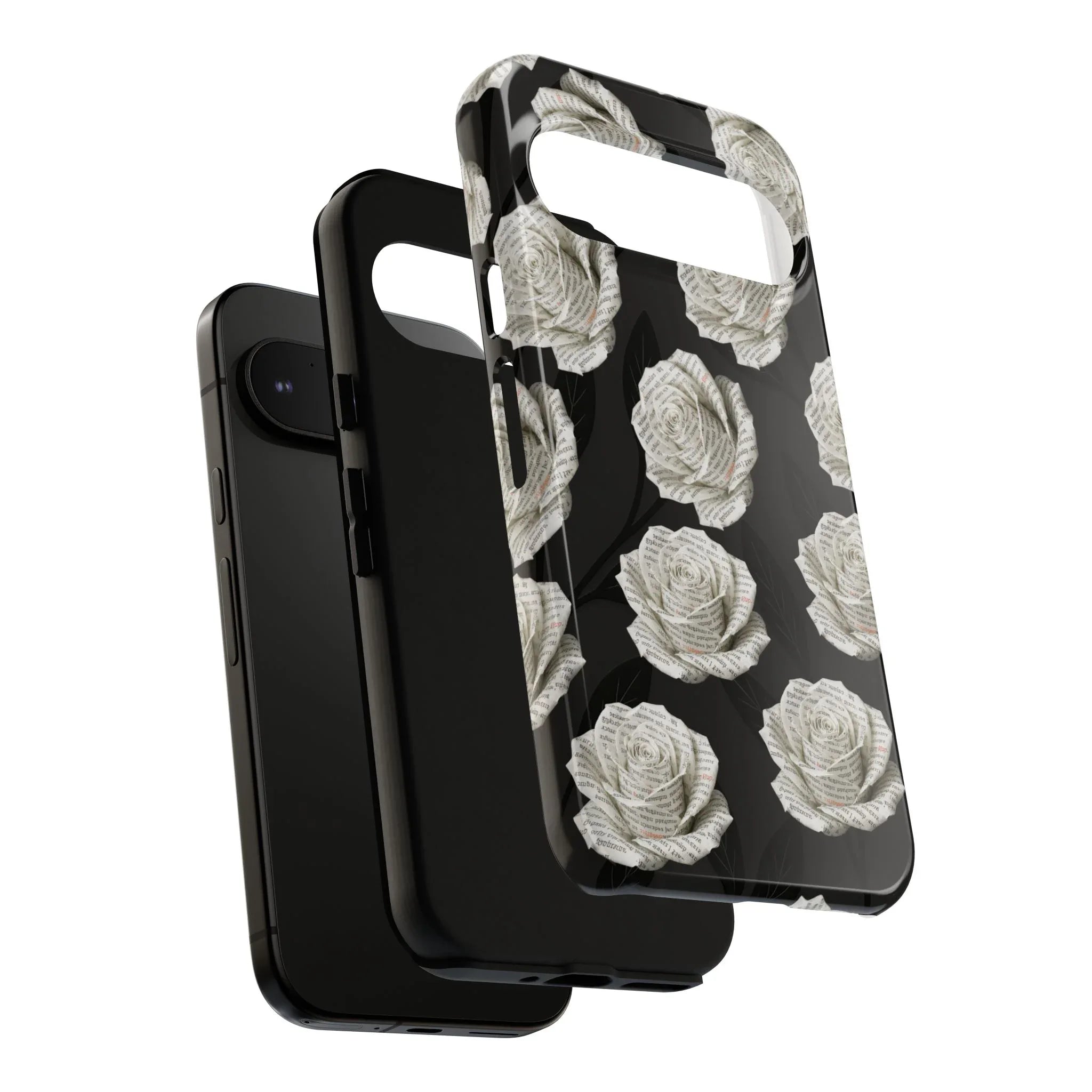 Silent Bloom Phone Case for iPhone 8-17 and Google Pixel 3-9 - KARARMDESIGN